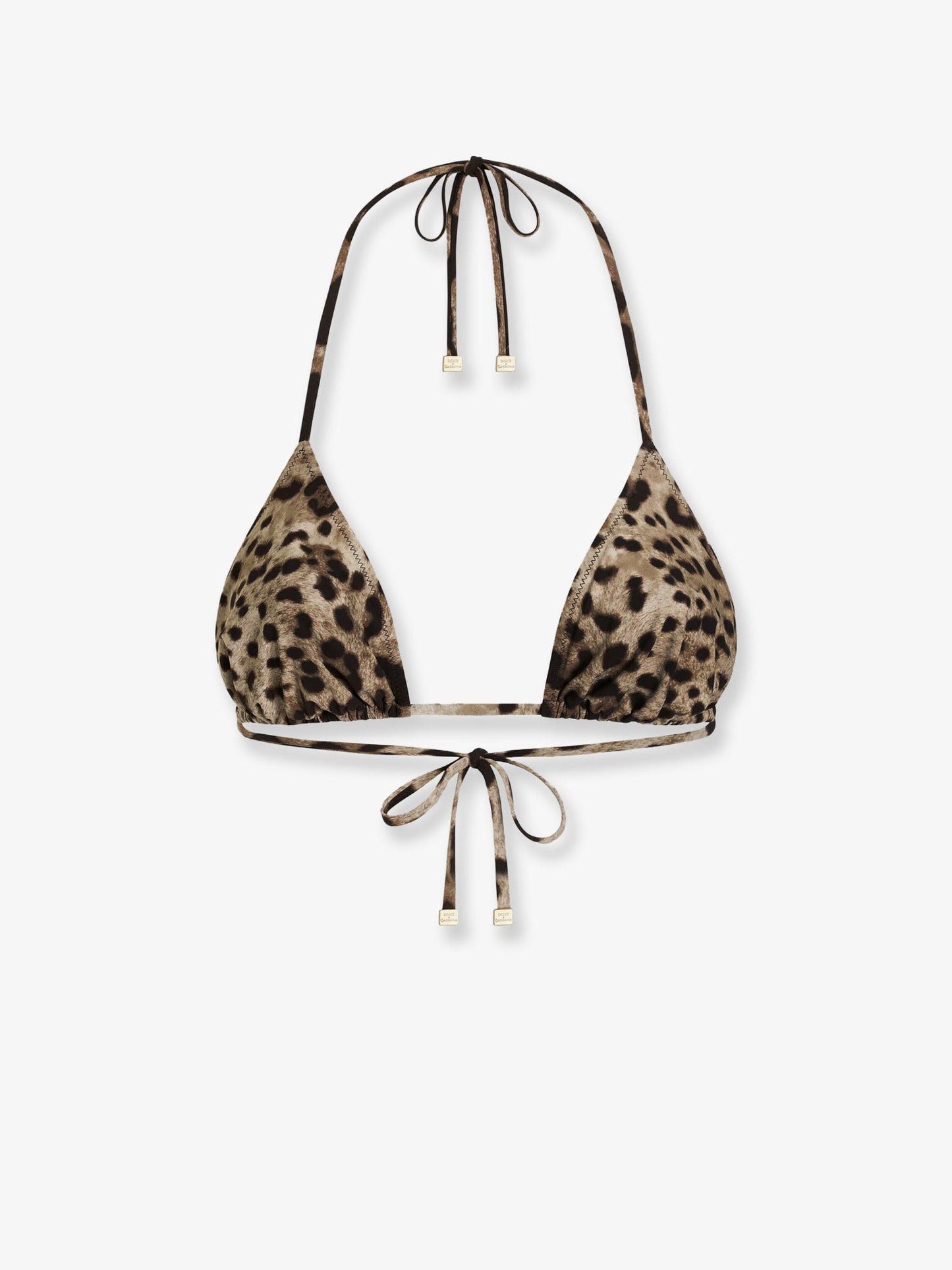 Dolce & Gabbana Women Bikini Top With Animal Print DOLCE & GABBANA