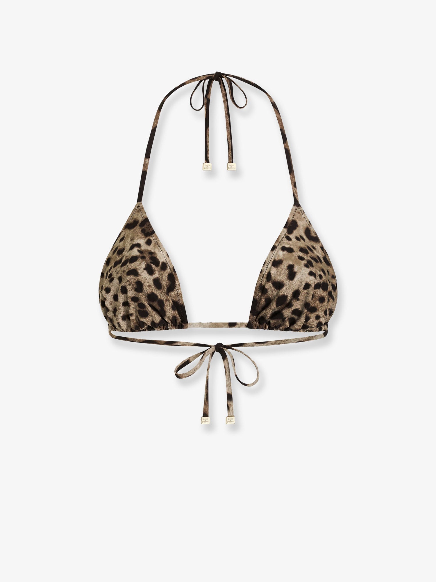 Dolce & Gabbana Women Bikini Top With Animal Print DOLCE & GABBANA