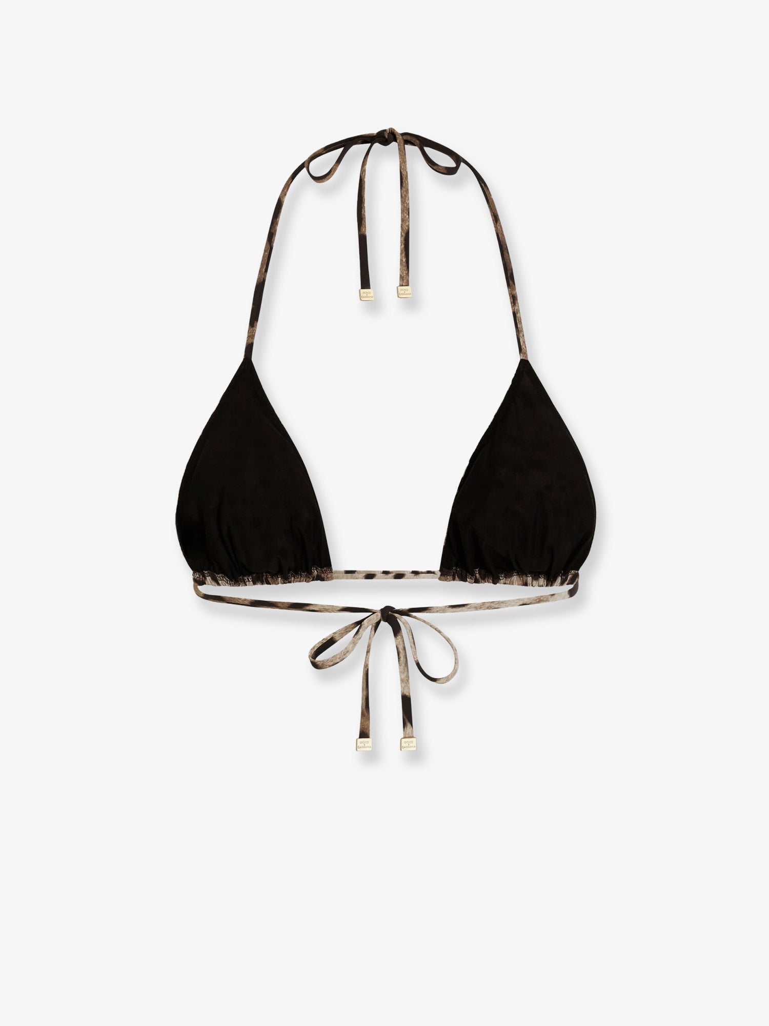 Dolce & Gabbana Women Bikini Top With Animal Print DOLCE & GABBANA
