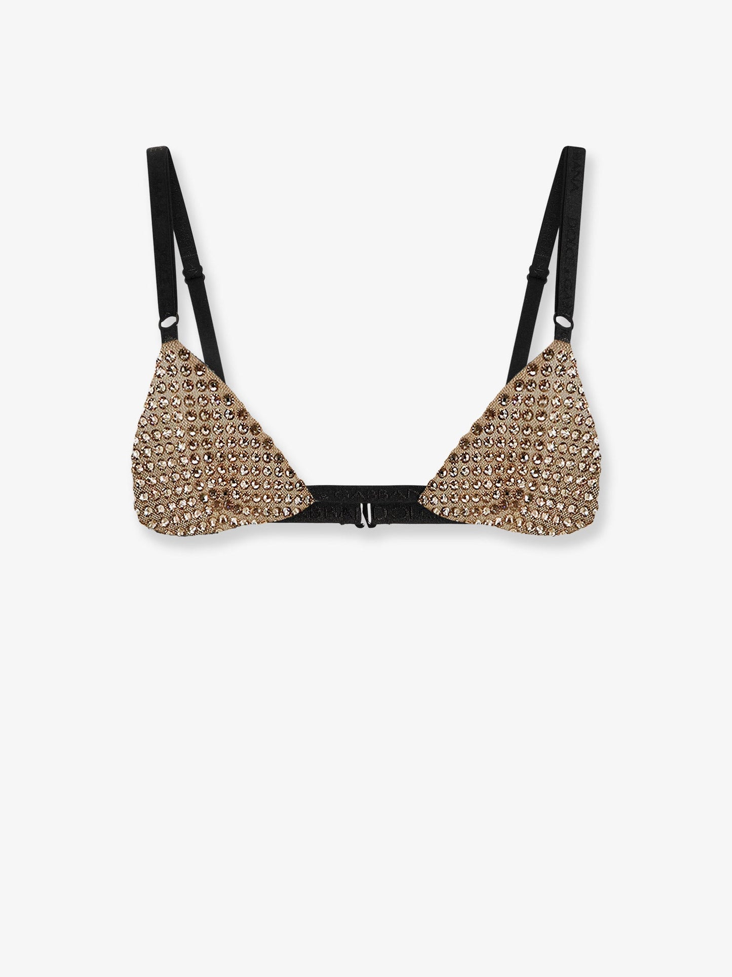 Dolce & Gabbana Women Lurex Bra With Rhinestones DOLCE & GABBANA
