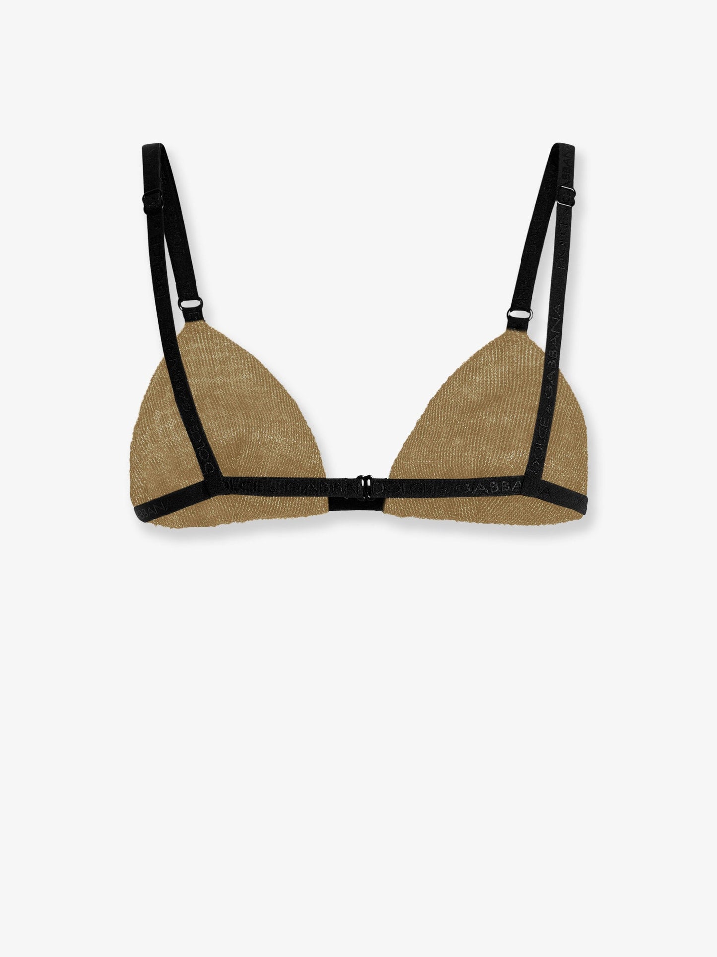Dolce & Gabbana Women Lurex Bra With Rhinestones DOLCE & GABBANA