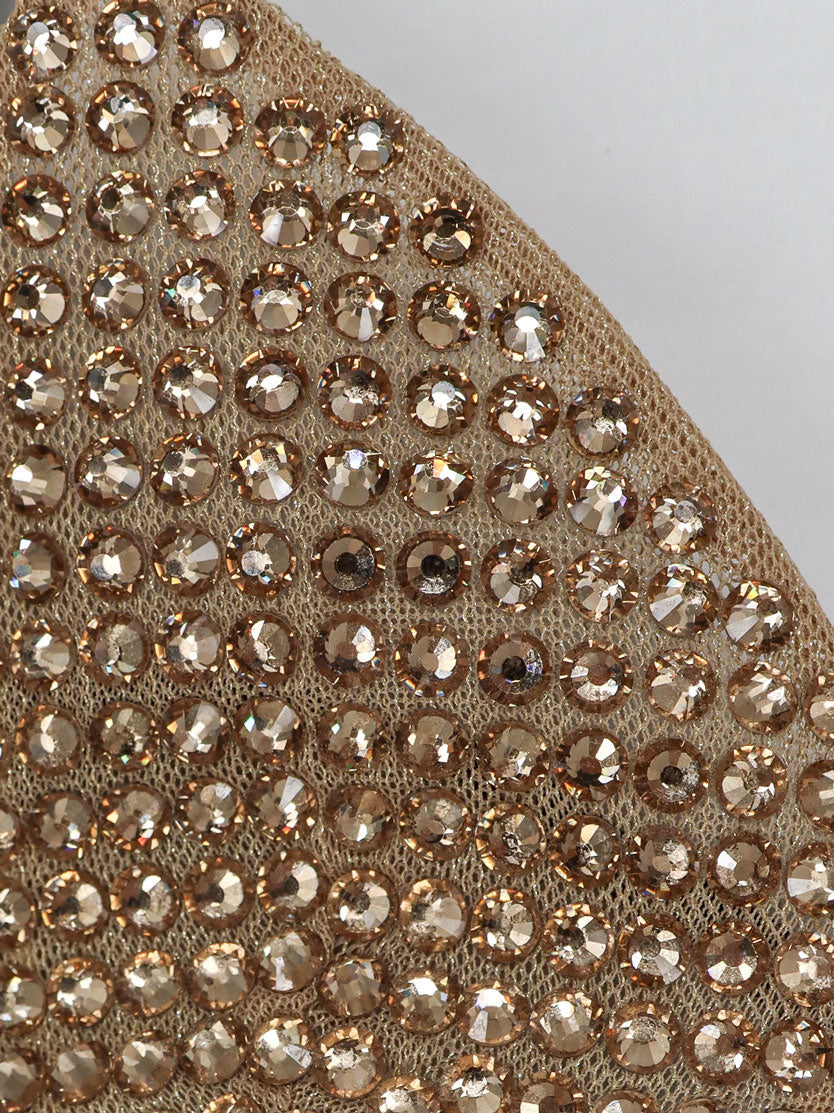 Dolce & Gabbana Women Lurex Bra With Rhinestones DOLCE & GABBANA