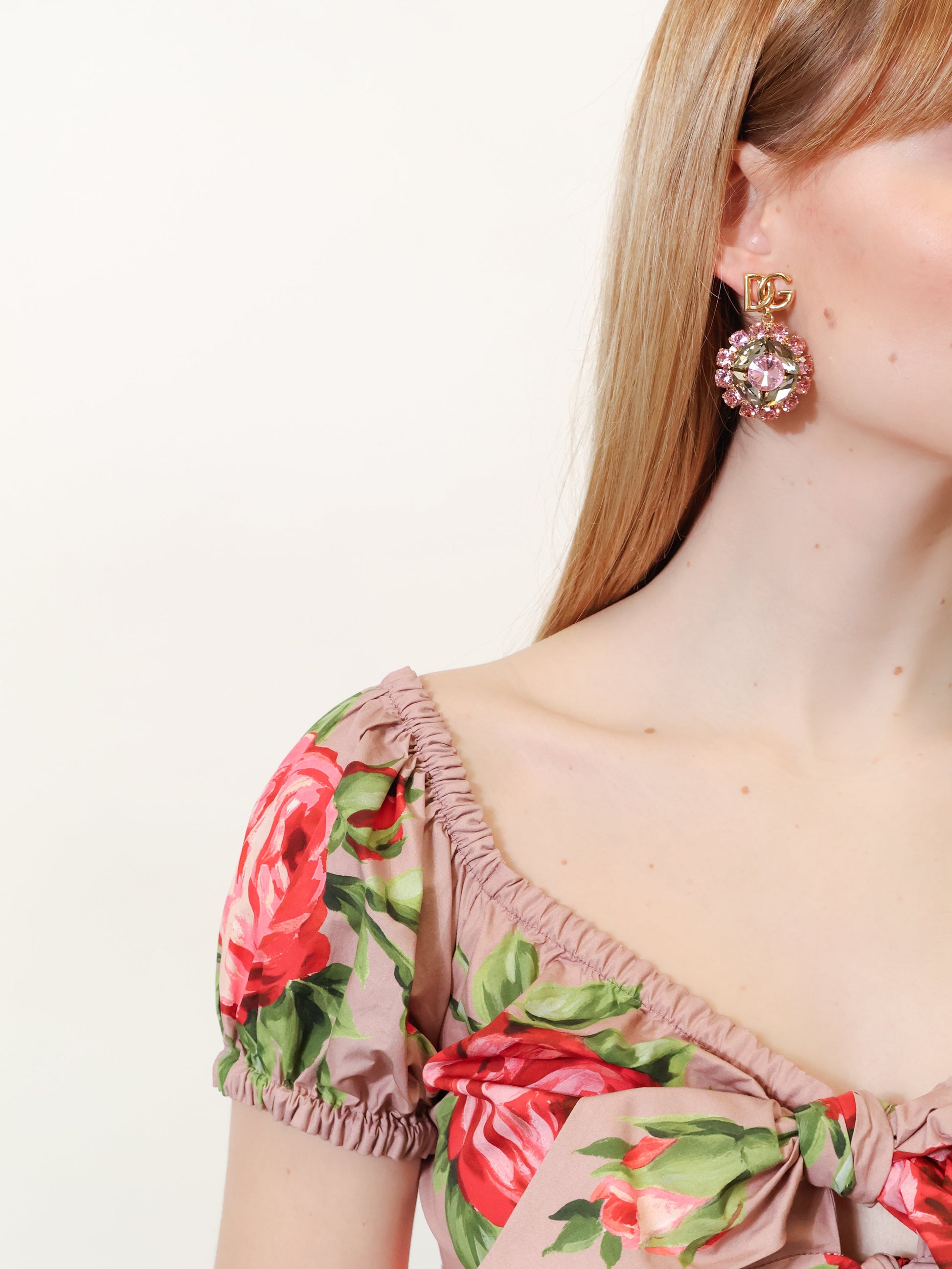 Dolce & Gabbana Women Multicolored Brass Earrings DOLCE & GABBANA