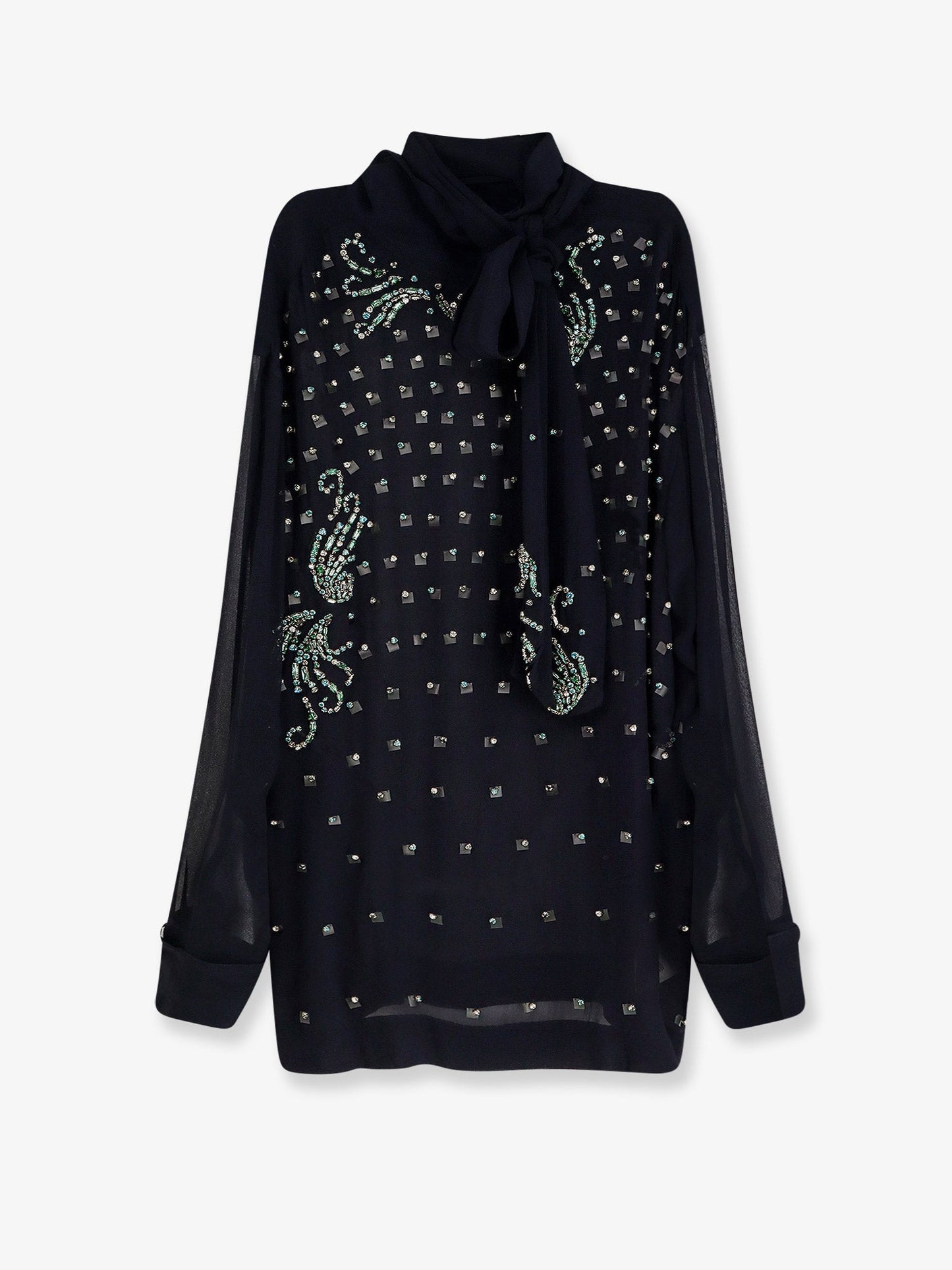 Dries Van Noten Women Viscose Shirt With Rhinestones DRIES VAN NOTEN