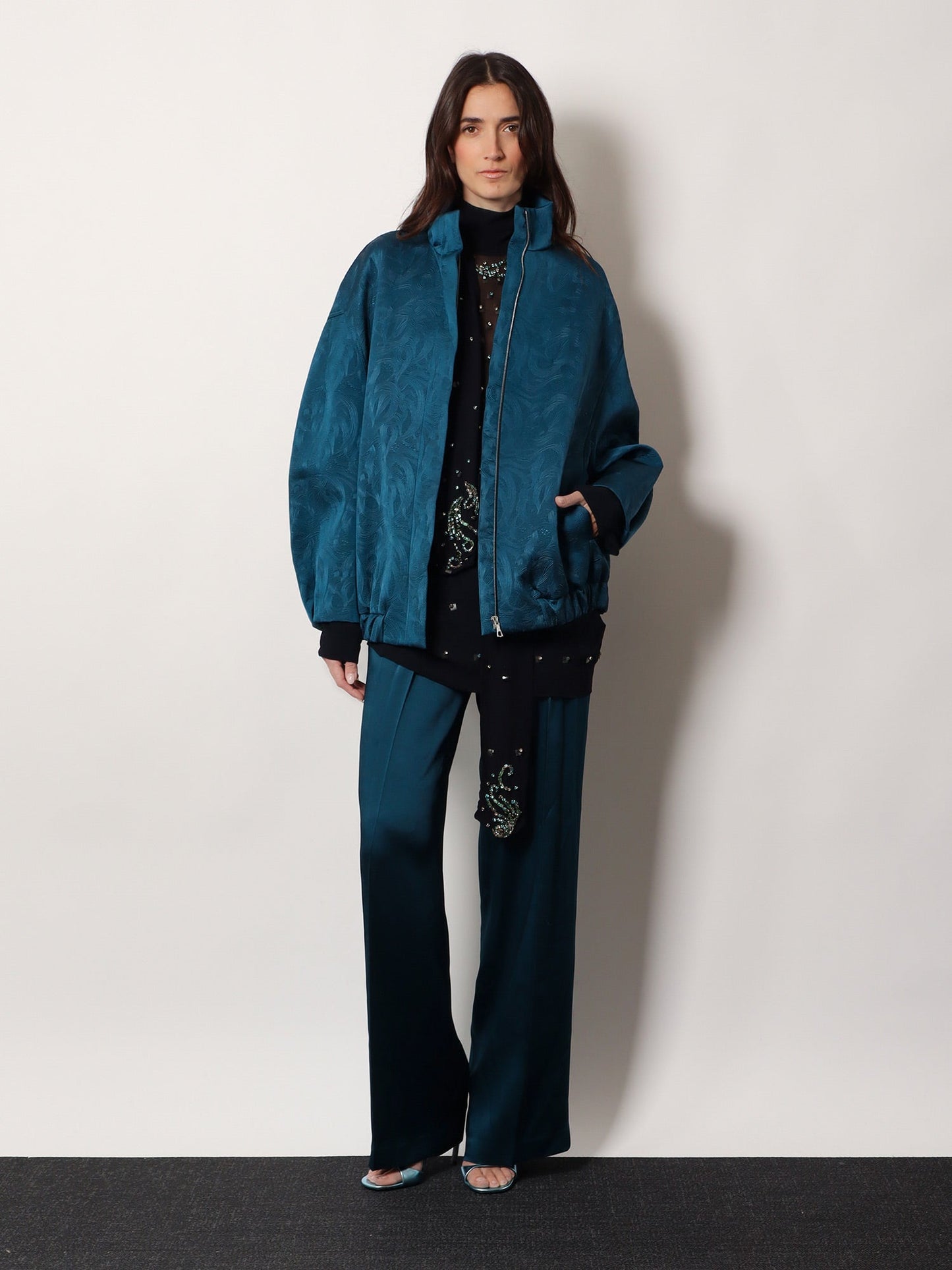 Dries Van Noten Women Portias Satin Trousers DRIES VAN NOTEN