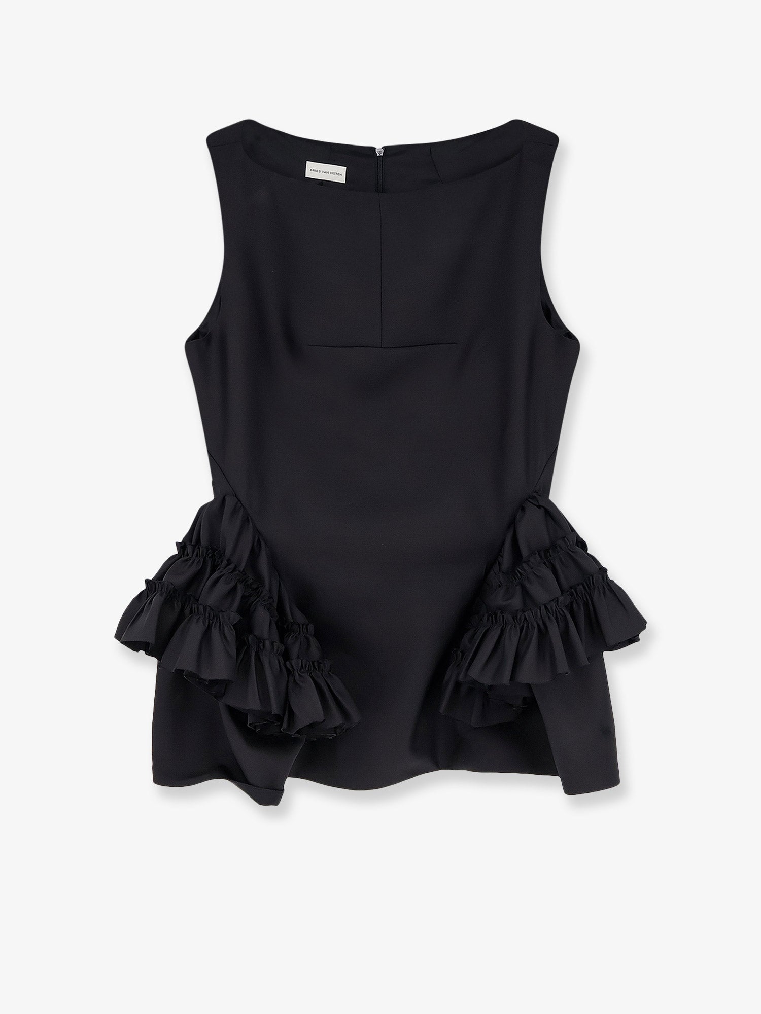Dries Van Noten Women Casey Wool And Silk Top DRIES VAN NOTEN