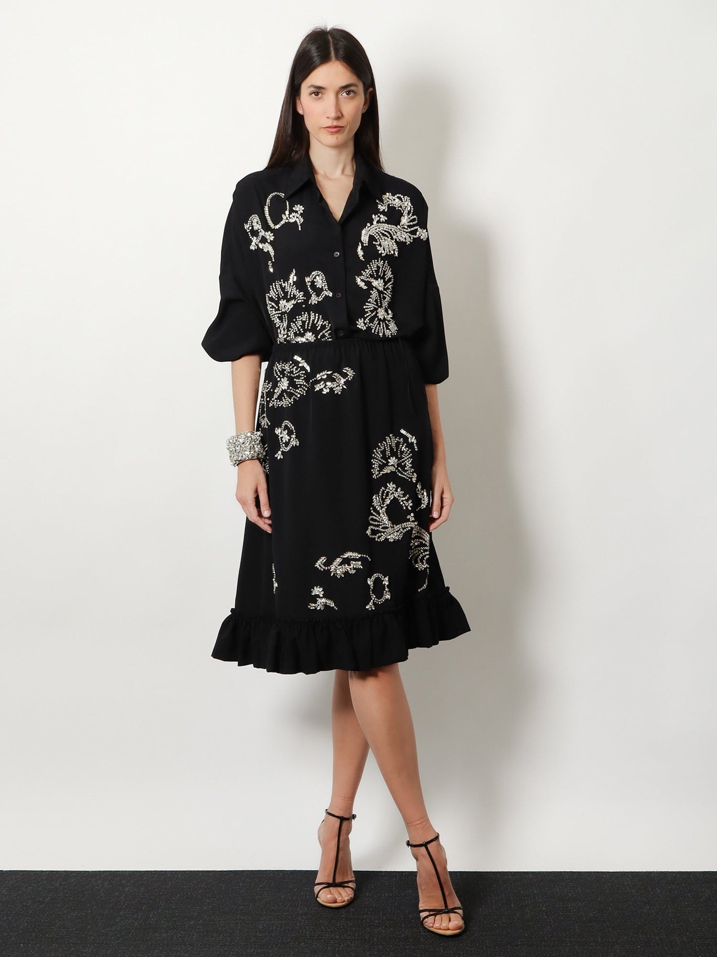 Dries Van Noten Women Samila Skirt With Rhinestones DRIES VAN NOTEN