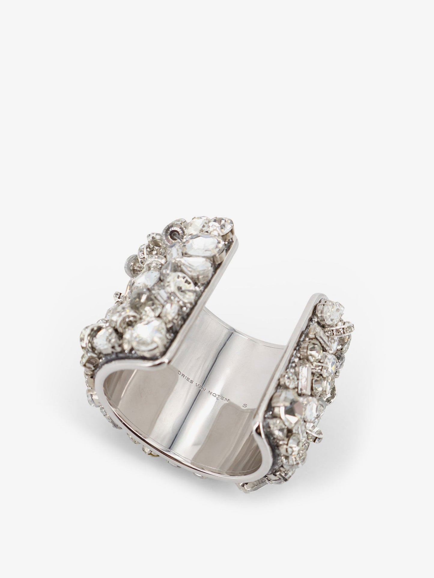 Dries Van Noten Women Brass Bracelet With Crystals DRIES VAN NOTEN