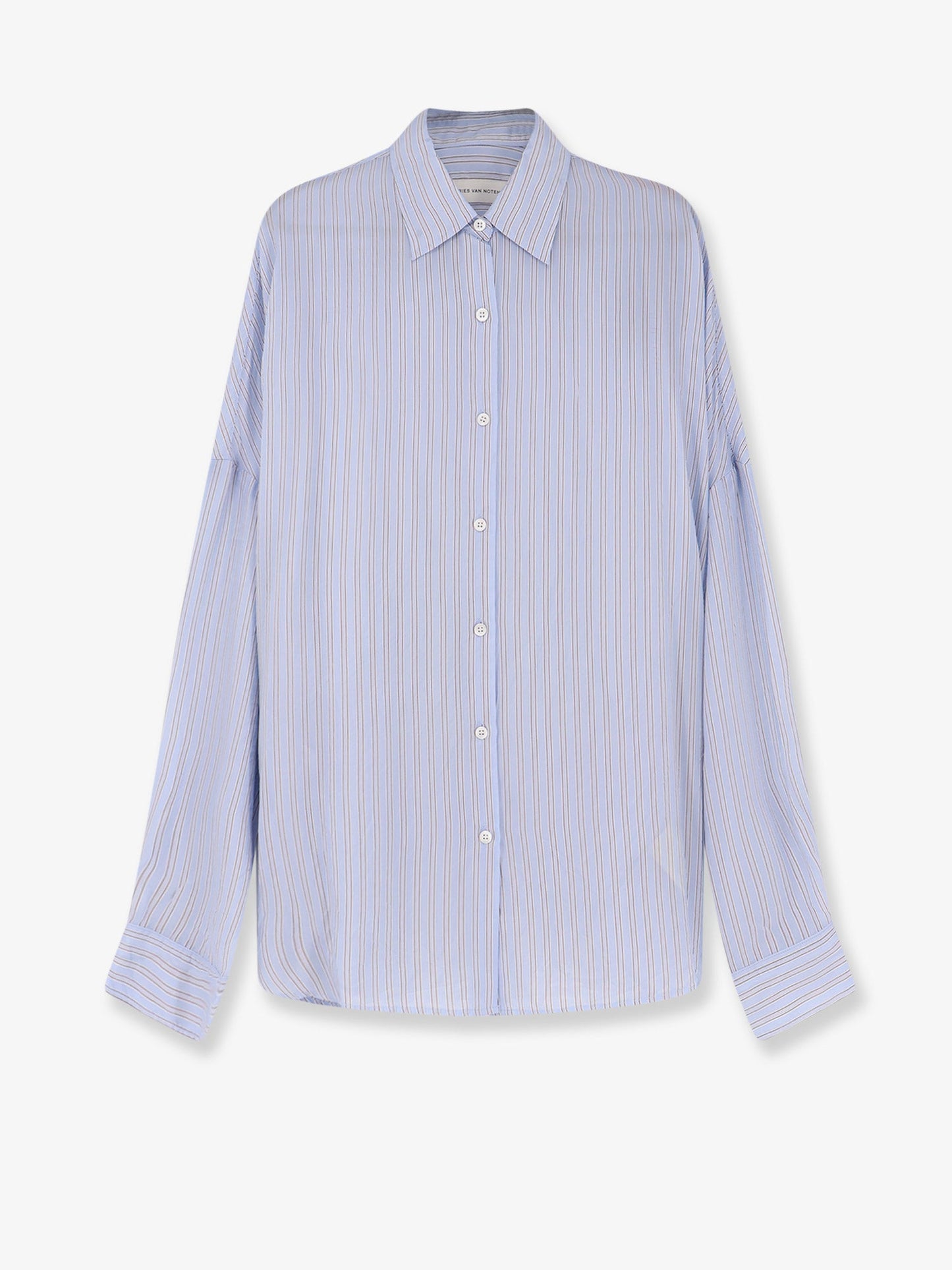 Dries Van Noten Women Casia Cupro Shirt With Striped Pattern DRIES VAN NOTEN