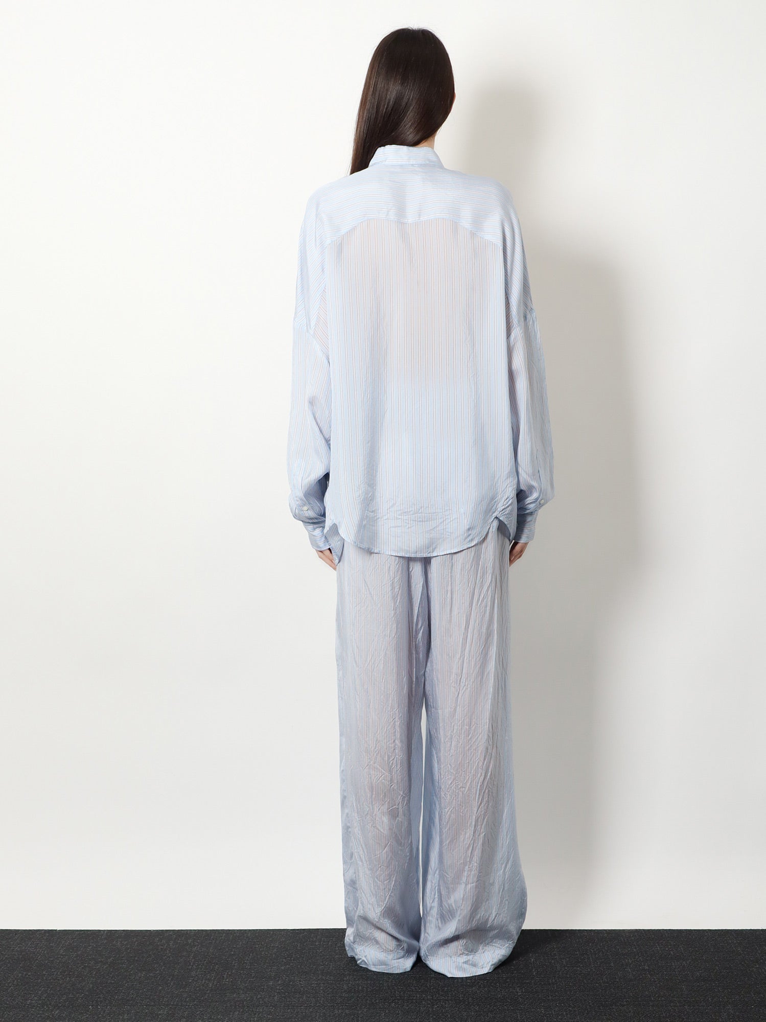 Dries Van Noten Women Casia Cupro Shirt With Striped Pattern DRIES VAN NOTEN