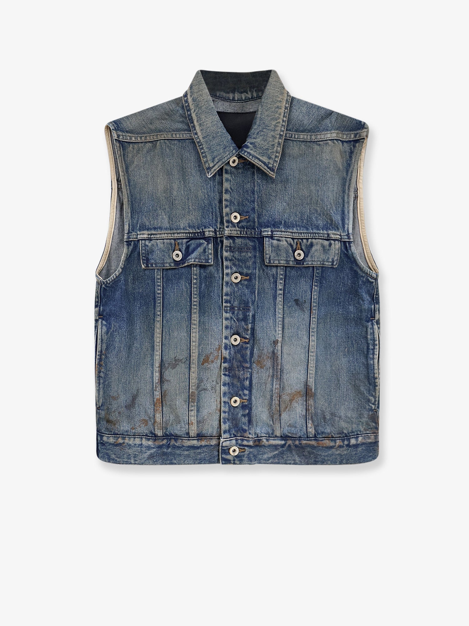 Drkshdw Men Sleeveless Denim Jacket DRKSHDW