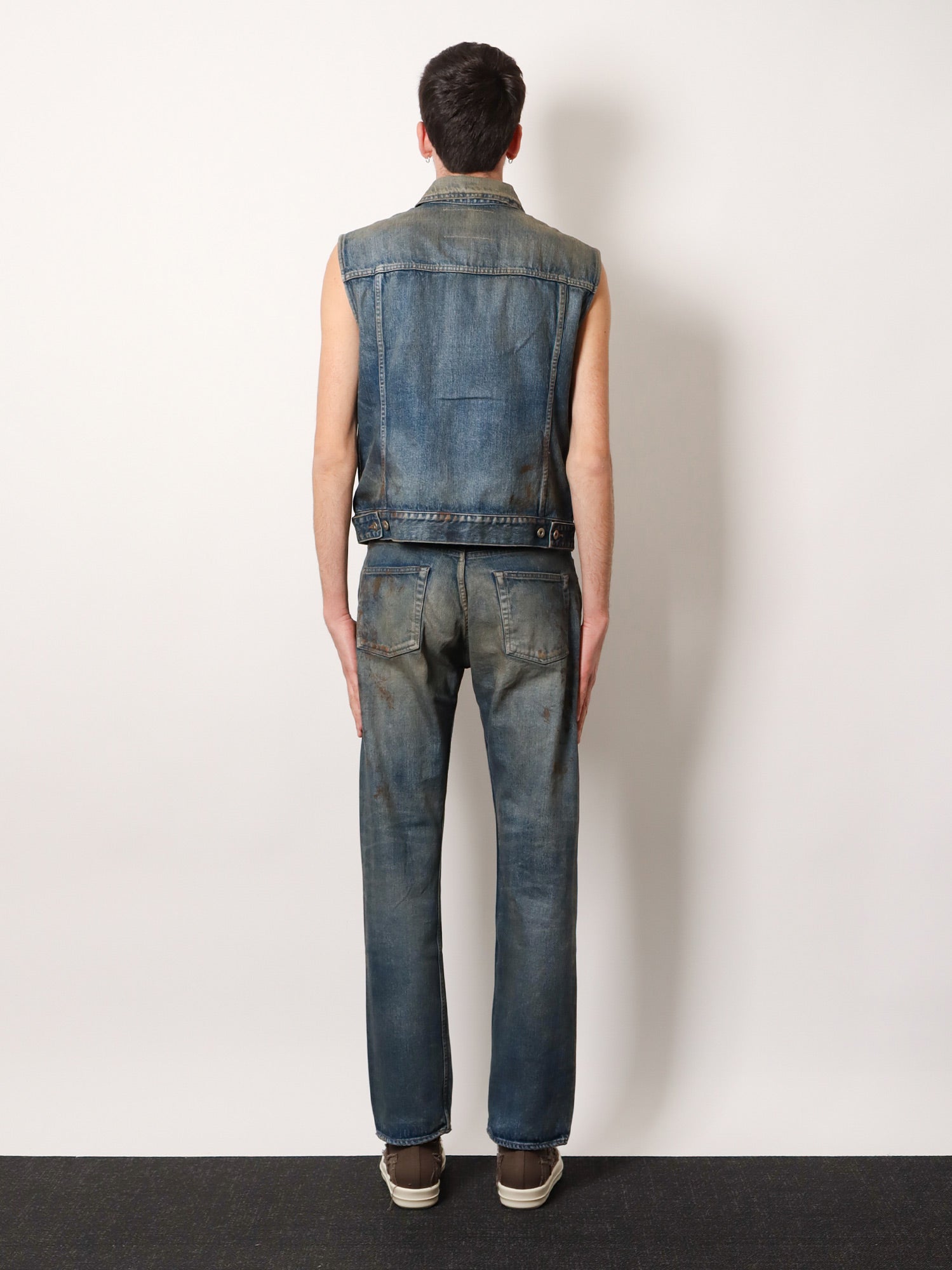 Drkshdw Men Sleeveless Denim Jacket DRKSHDW