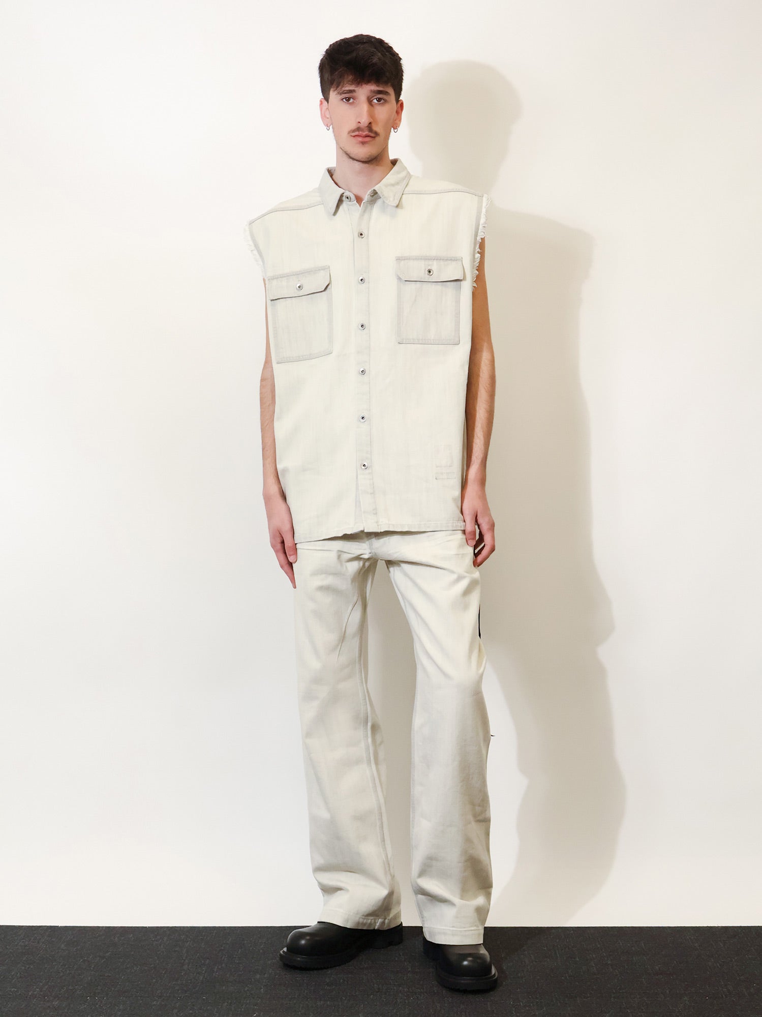 Drkshdw Men Sleeveless Denim Jacket DRKSHDW