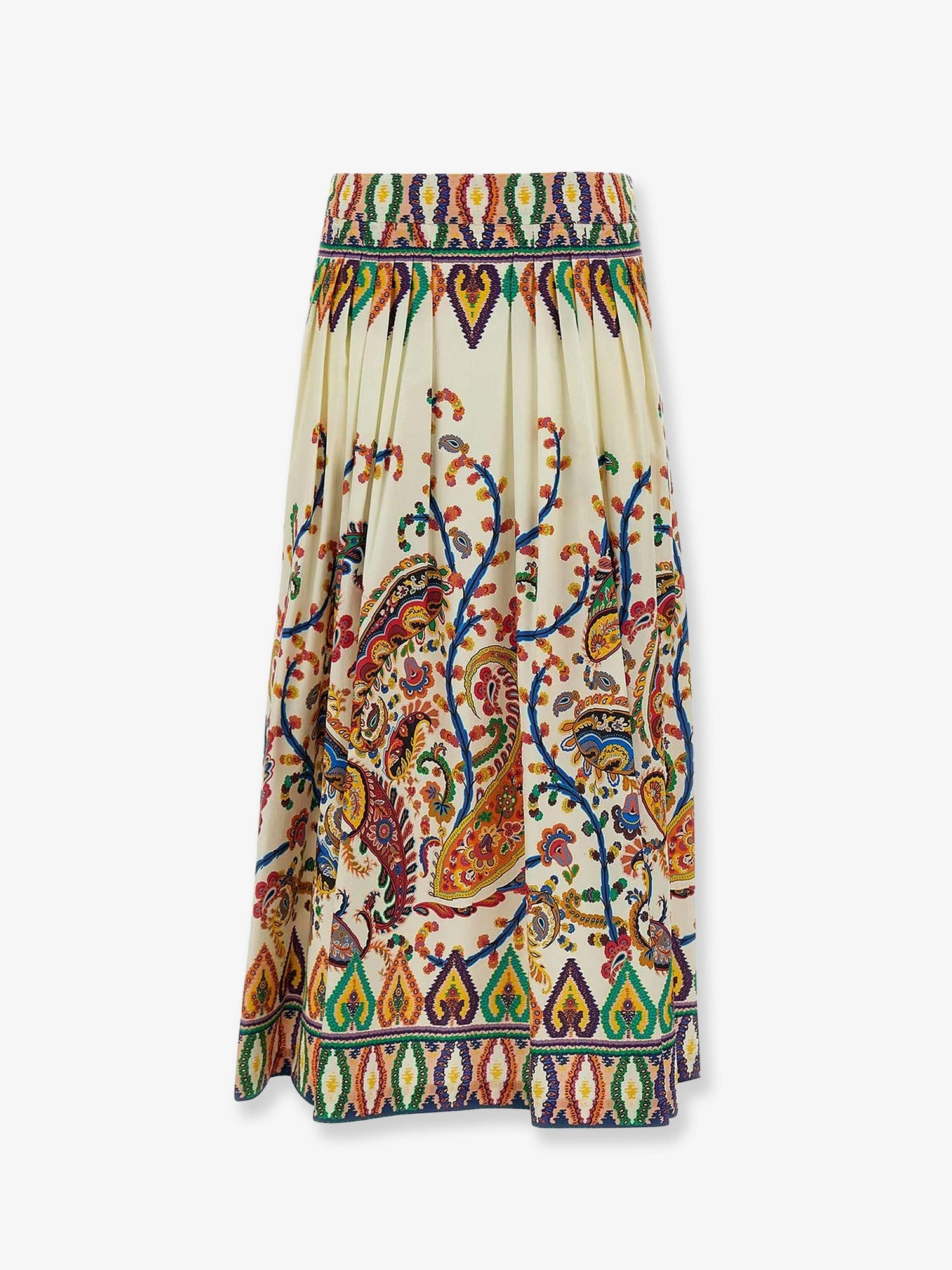 Etro Women Multicolor Cotton Skirt ETRO