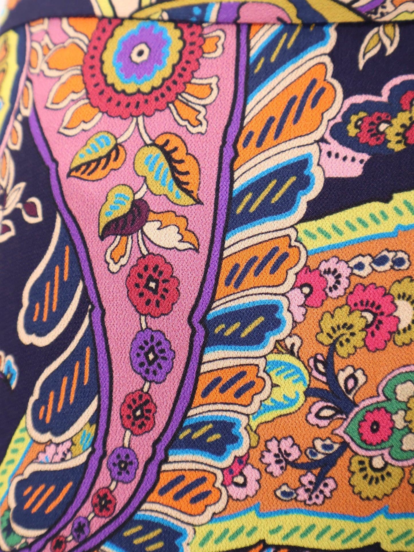 Etro Women Multicolor Viscose Skirt ETRO