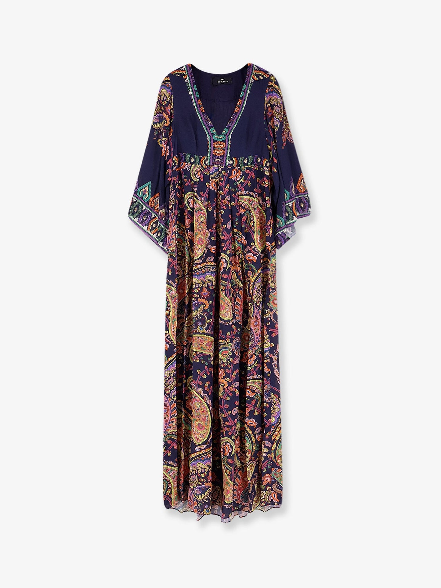 Etro Women Multicolor Viscose Long Dress ETRO