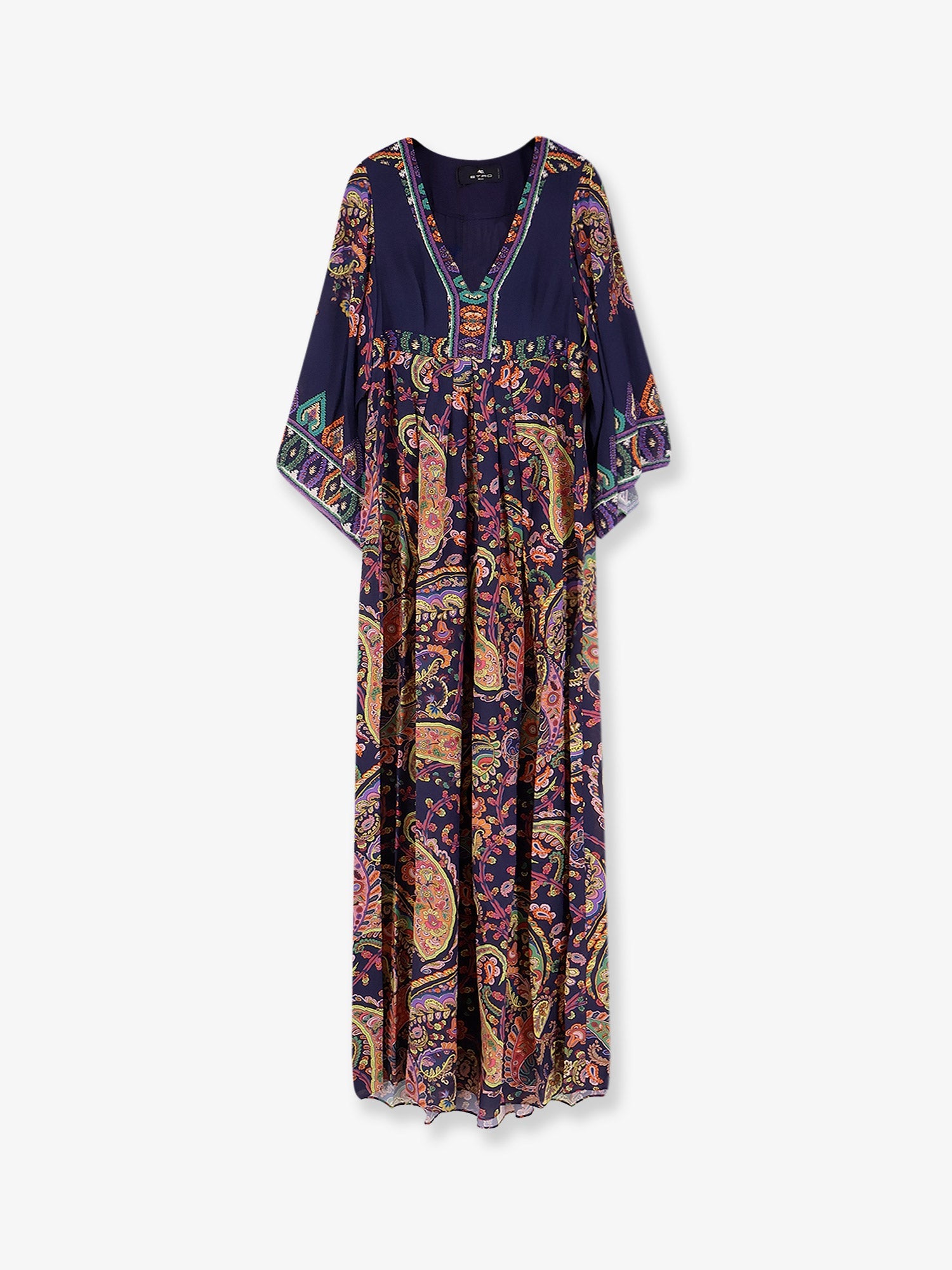 Etro Women Multicolor Viscose Long Dress ETRO