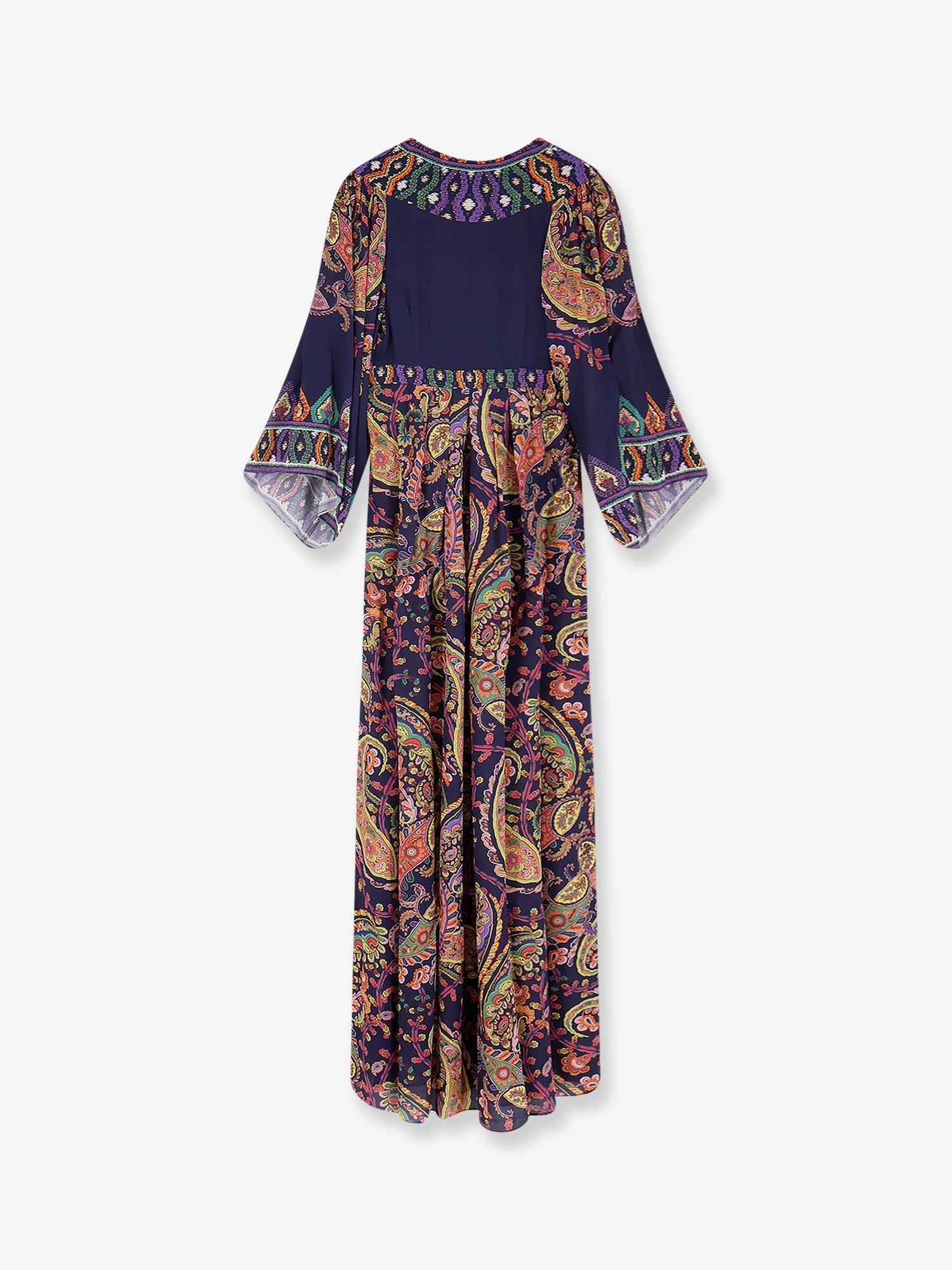 Etro Women Multicolor Viscose Long Dress ETRO