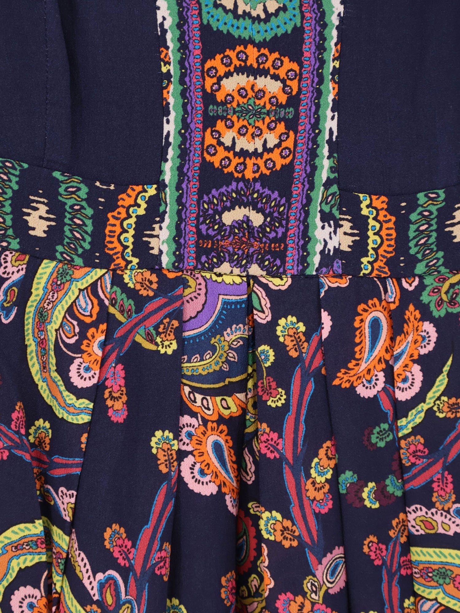 Etro Women Multicolor Viscose Long Dress ETRO