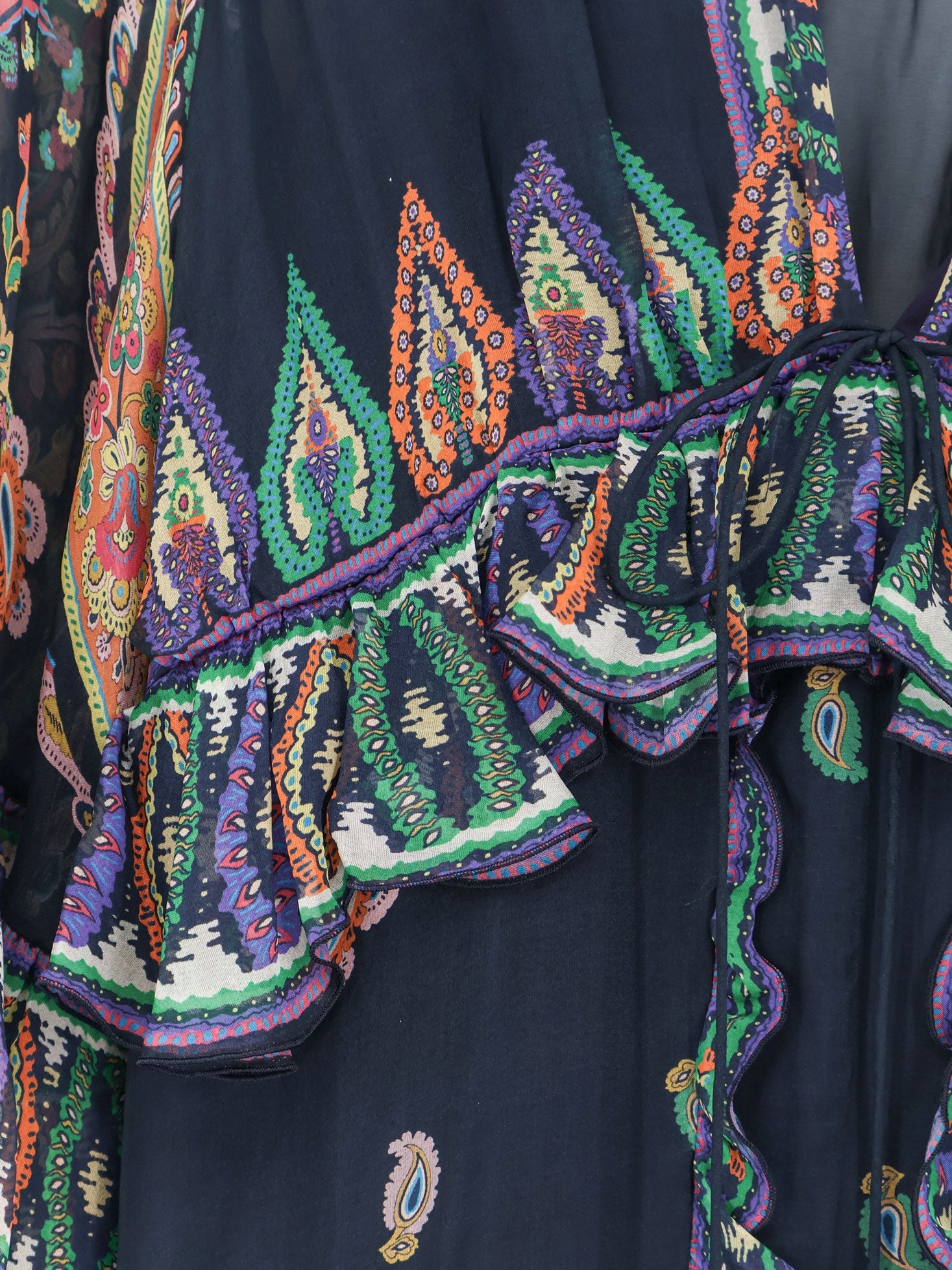 Etro Women Multicolor Silk Long Dress ETRO