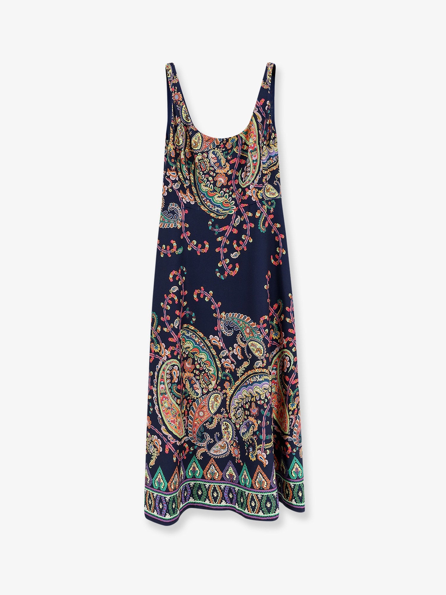 Etro Women Dress With Iconic Multicolor Print ETRO