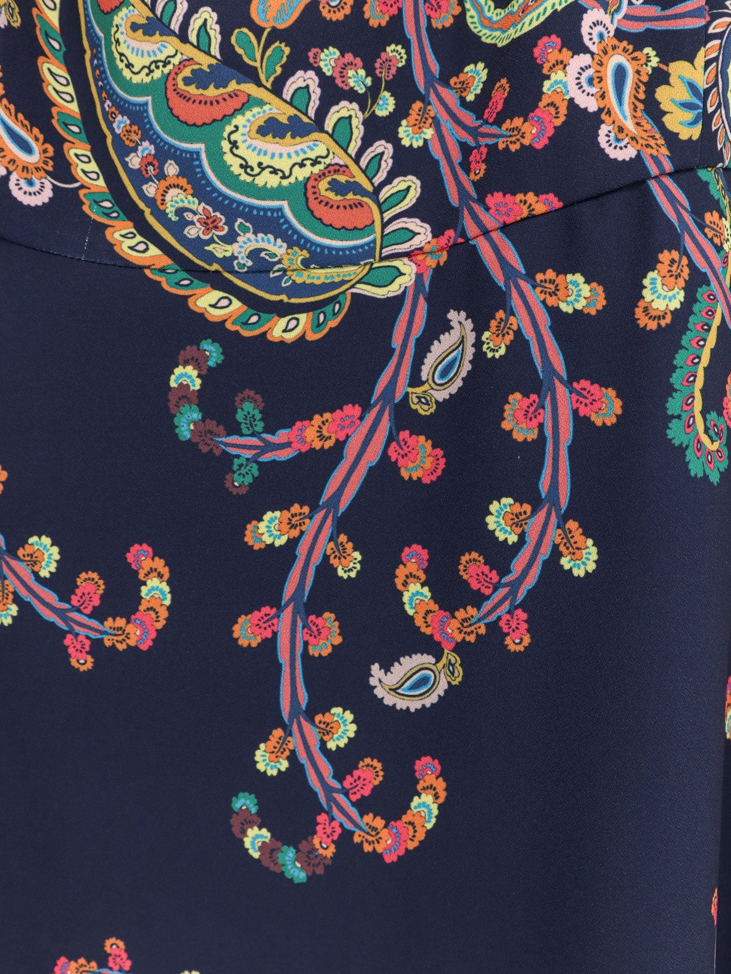 Etro Women Dress With Iconic Multicolor Print ETRO