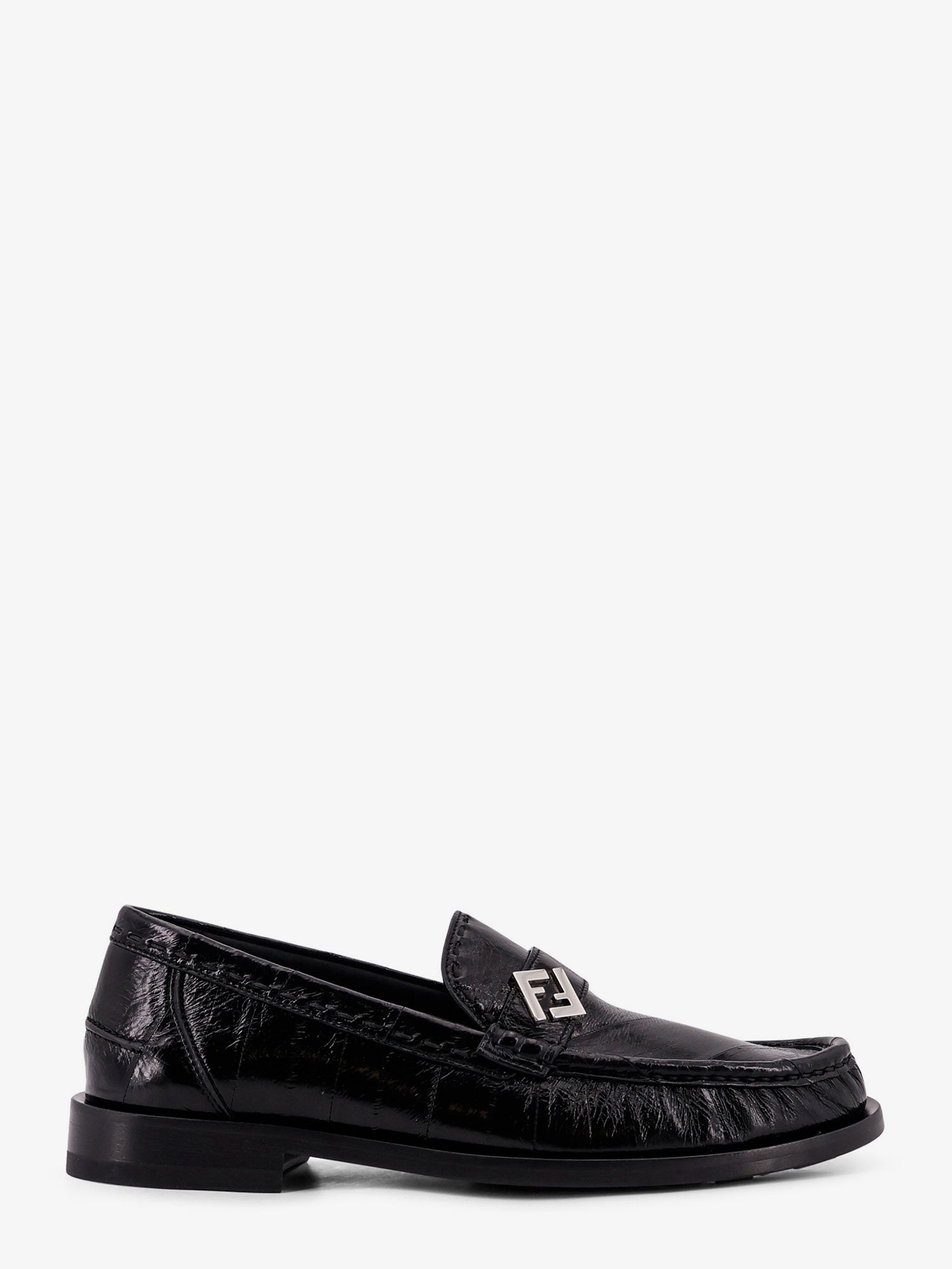 Fendi Men Missina Leather Loafers FENDI