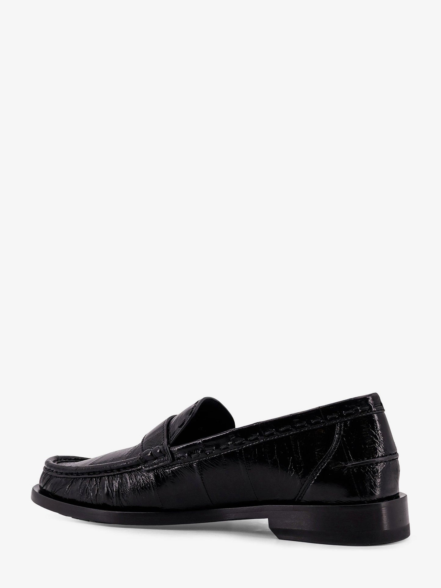 Fendi Men Missina Leather Loafers FENDI