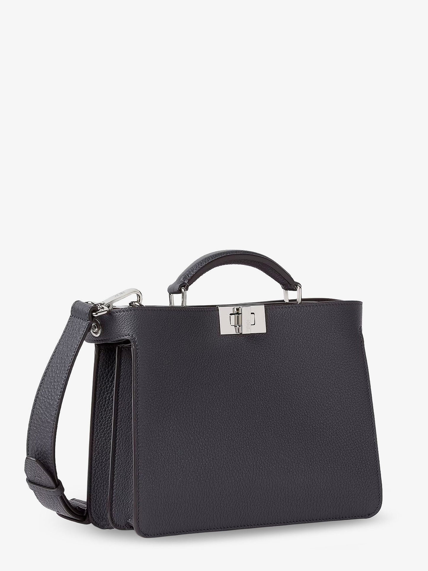 Fendi Men Peekaboo Iseeu Small Leather Crossbody Bag FENDI