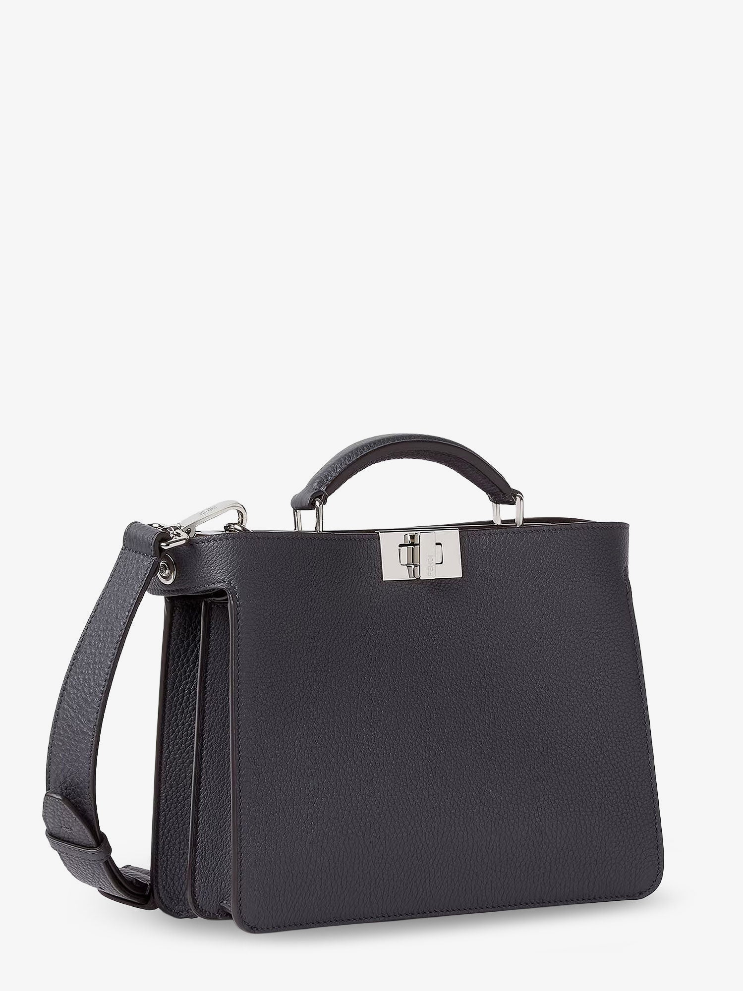 Fendi Men Peekaboo Iseeu Small Leather Crossbody Bag FENDI