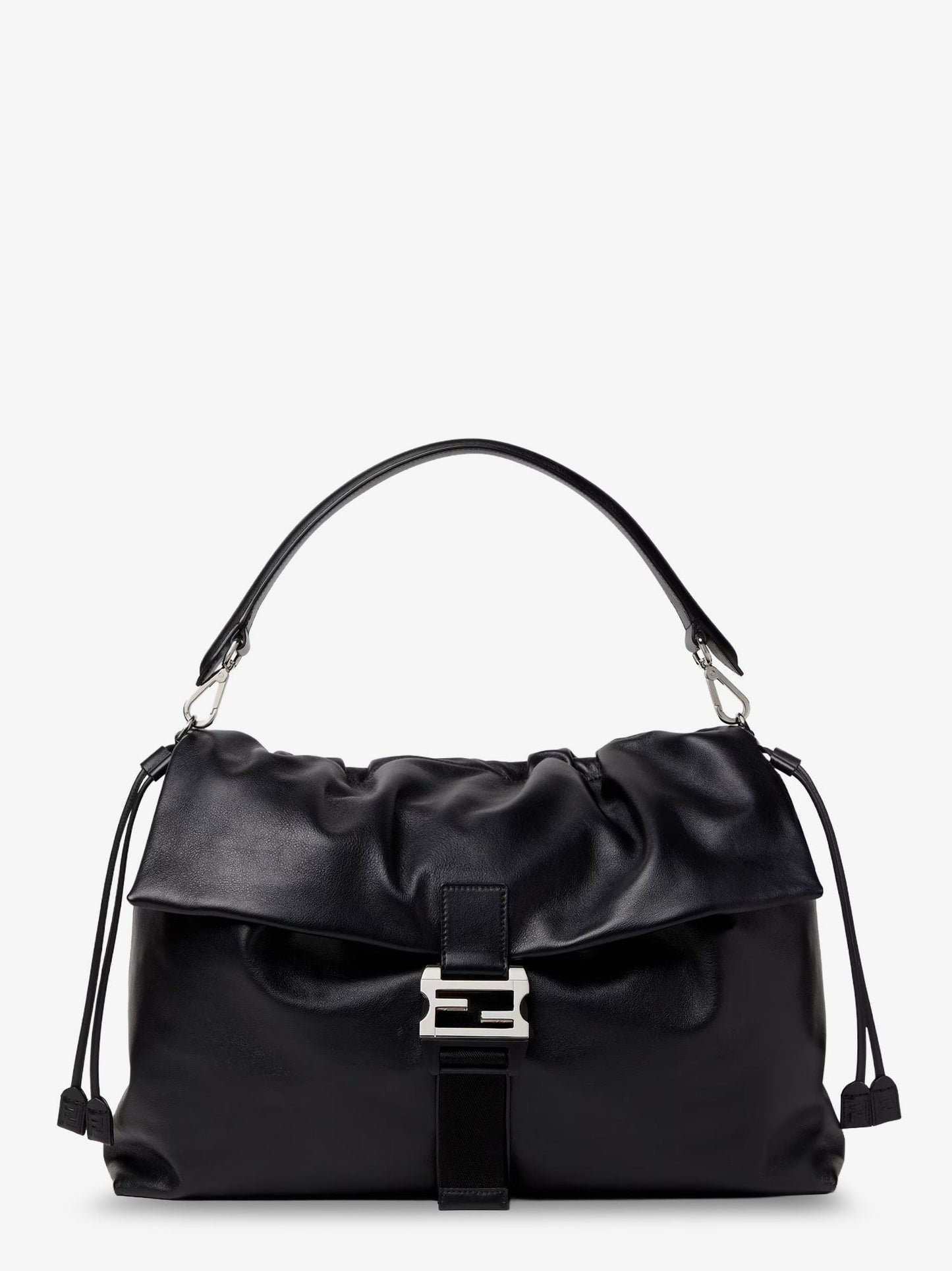 Fendi Men Fendi Flux Maxi Messenger Leather Crossbody Bag FENDI
