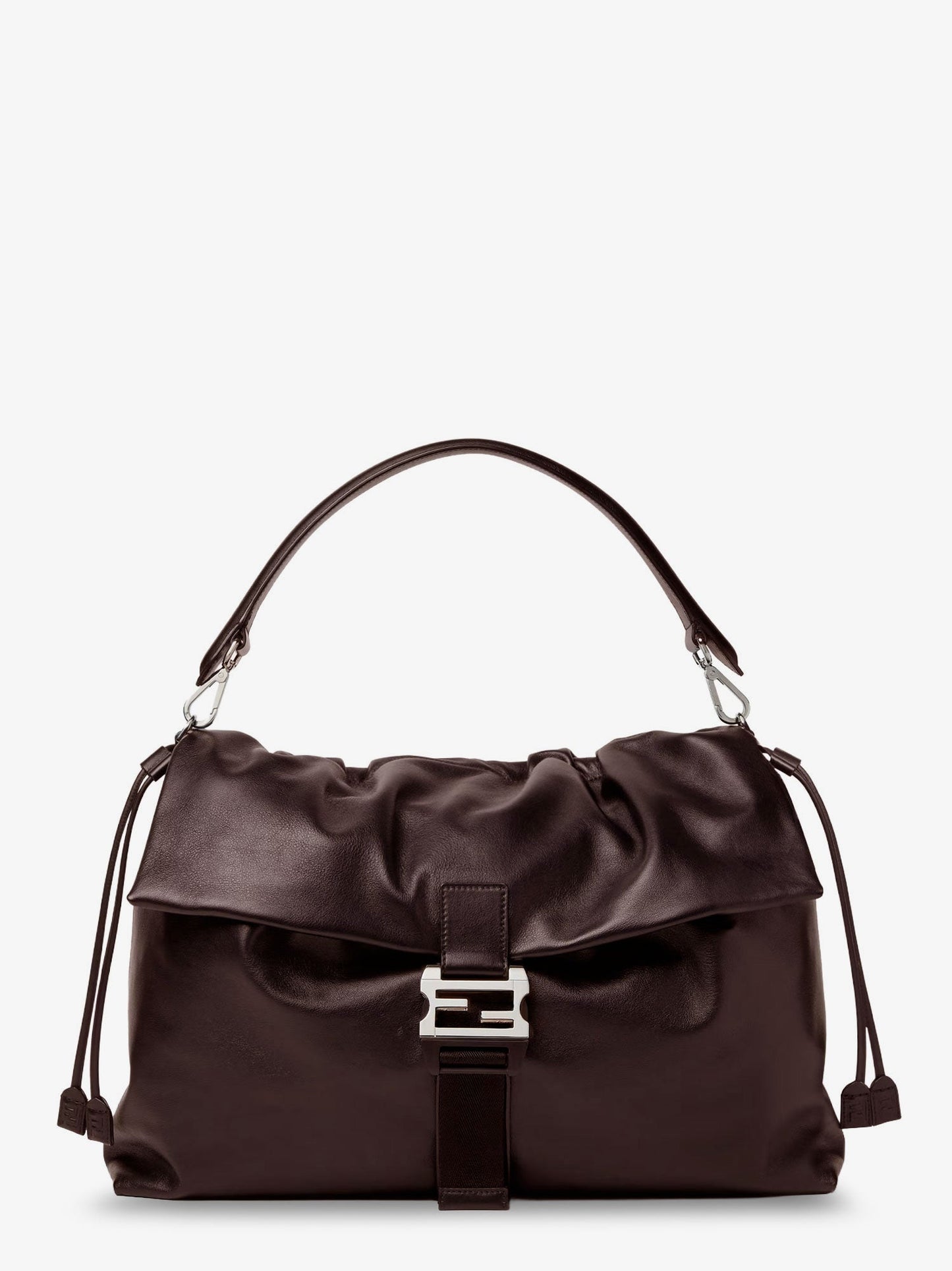 Fendi Men Fendi Flux Maxi Messenger Leather Shoulder Bag FENDI