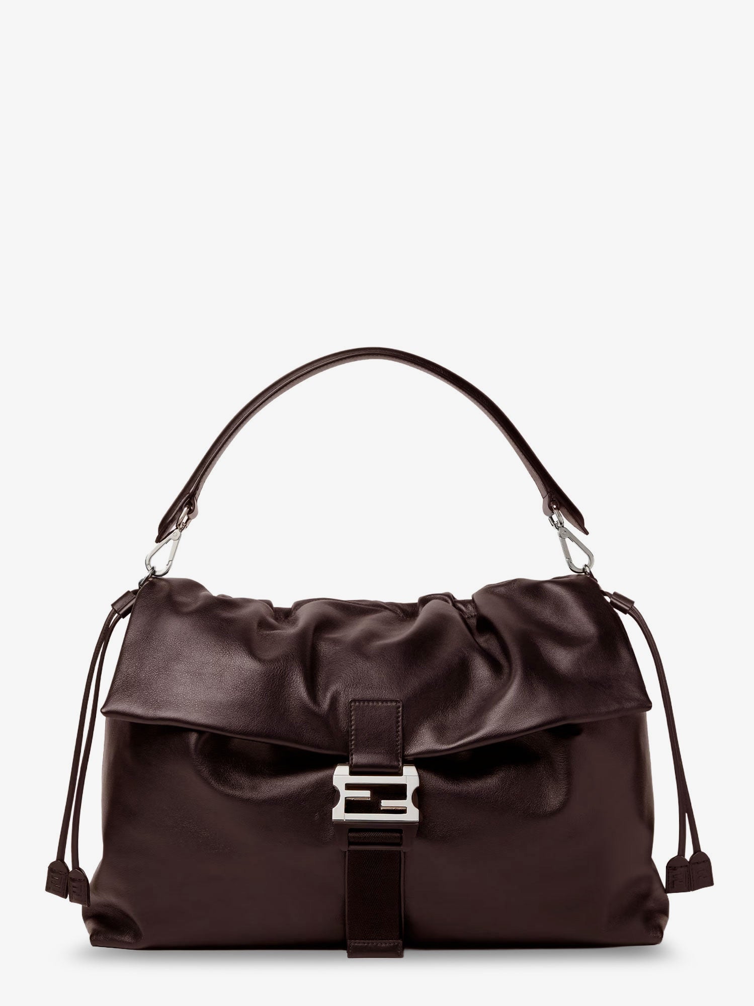 Fendi Men Fendi Flux Maxi Messenger Leather Shoulder Bag FENDI