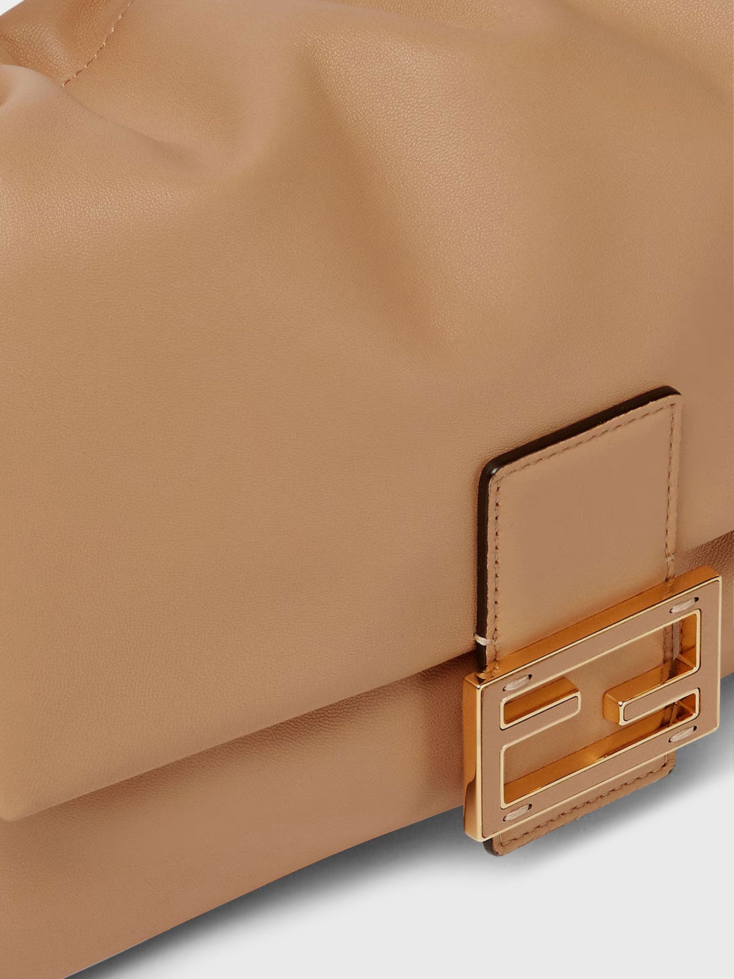 Fendi Women Mamma Baguette Small Leather Crossbody Bag FENDI