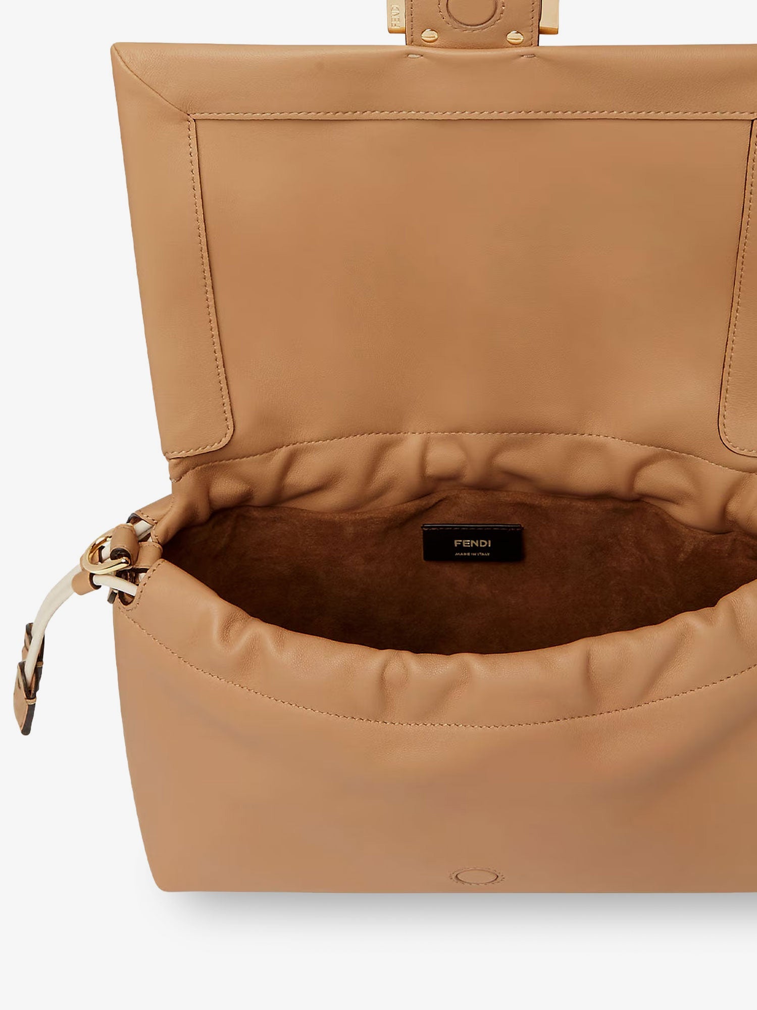 Fendi Women Mamma Baguette Small Leather Crossbody Bag FENDI