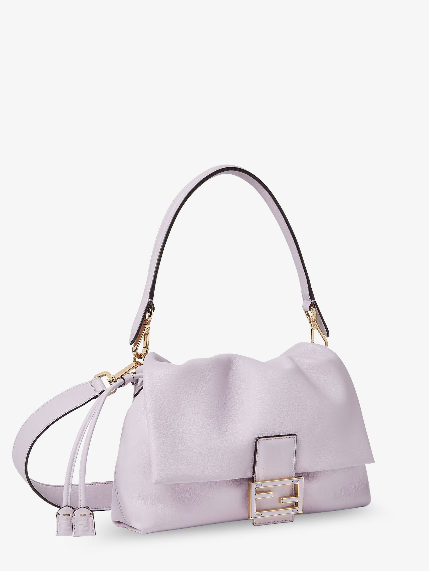 Fendi Women Mamma Baguette Medium Leather Crossbody Bag FENDI