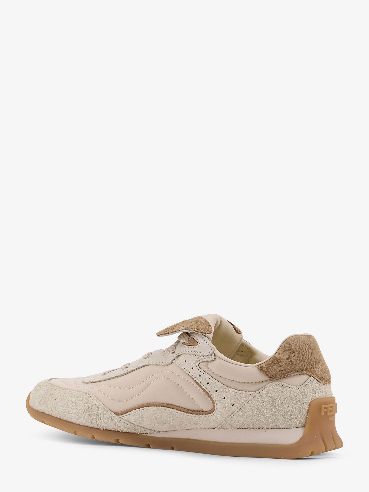 Fendi Women Fendi Wave Pulse Suede Sneakers FENDI