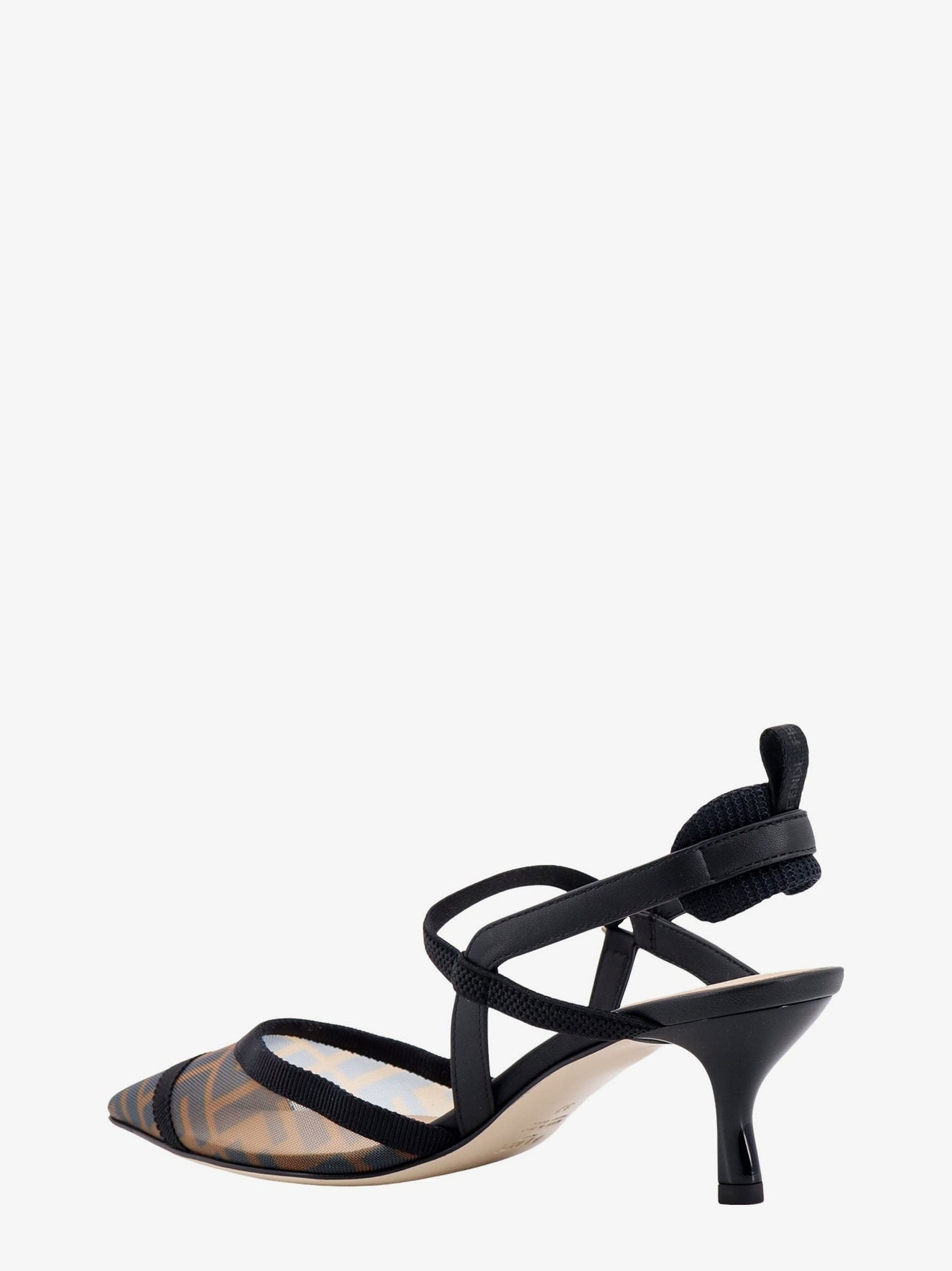 Fendi Women Colibrã¬ Lite Pumps In Ff Mesh FENDI
