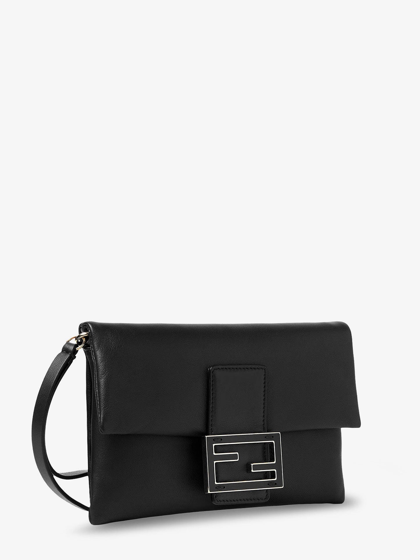 Fendi Women Mamma Baguette Leather Crossbody Bag FENDI