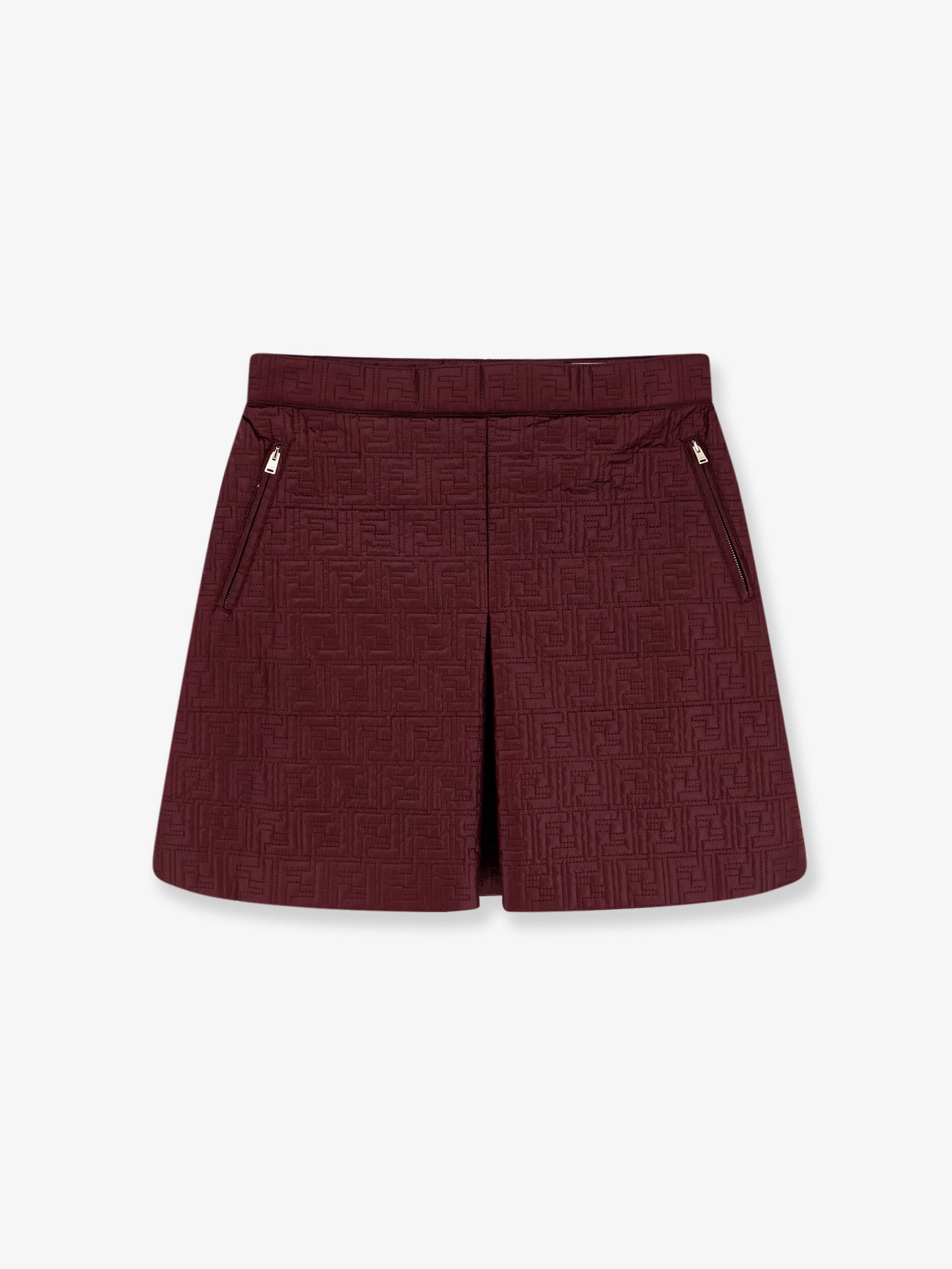 Fendi Women Quilted Nylon Mini Skirt FENDI