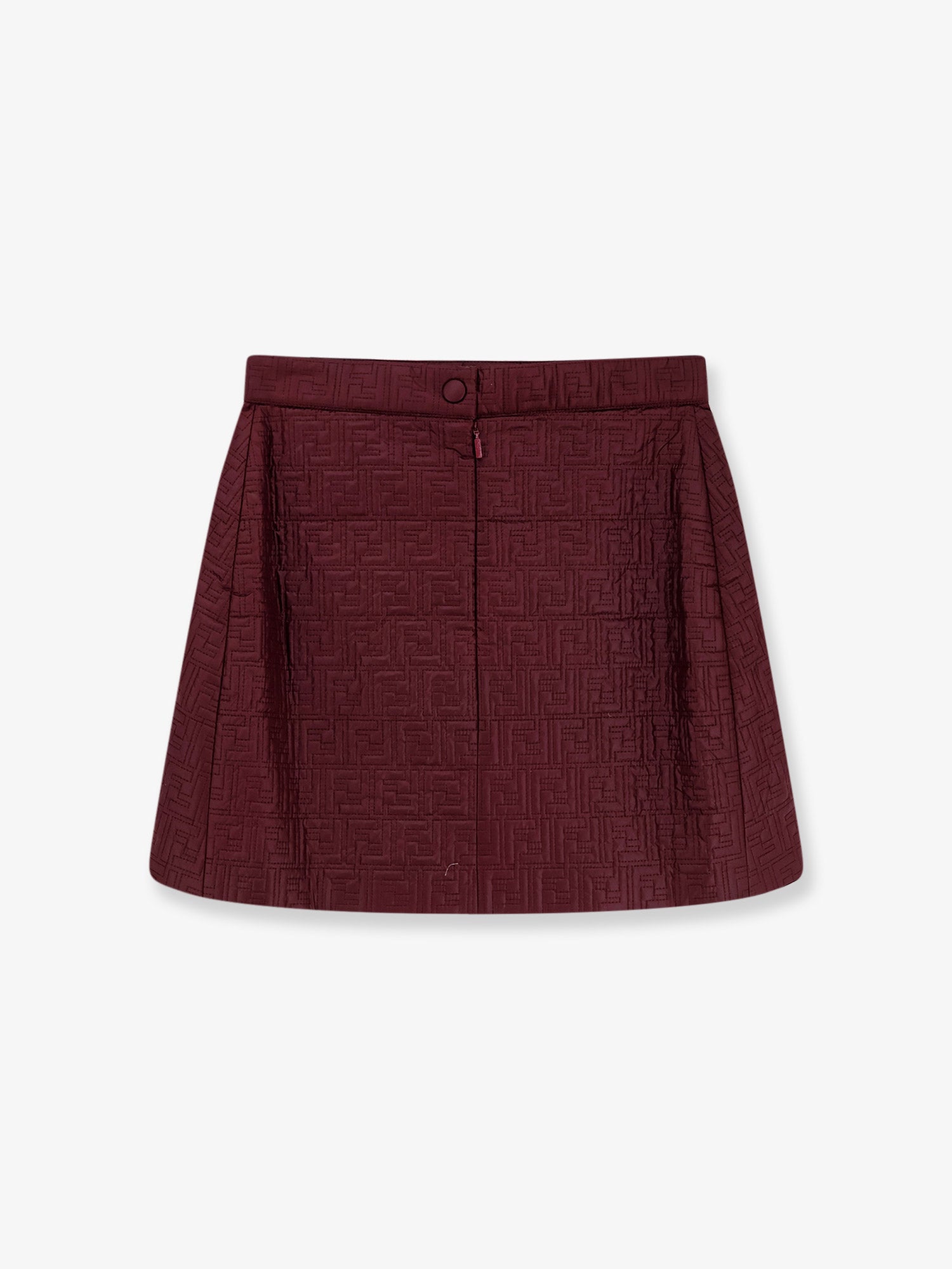 Fendi Women Quilted Nylon Mini Skirt FENDI