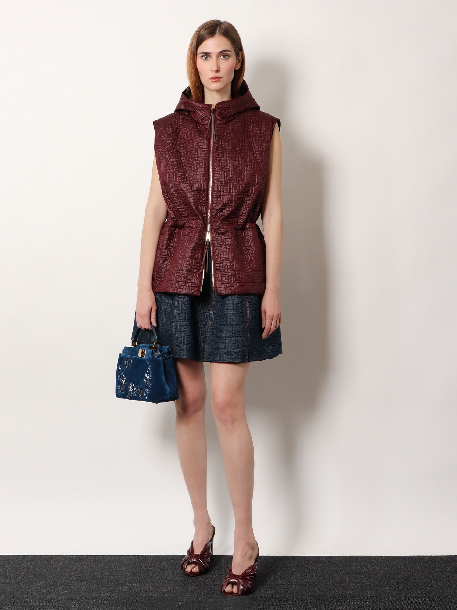 Fendi Women Quilted Nylon Vest FENDI