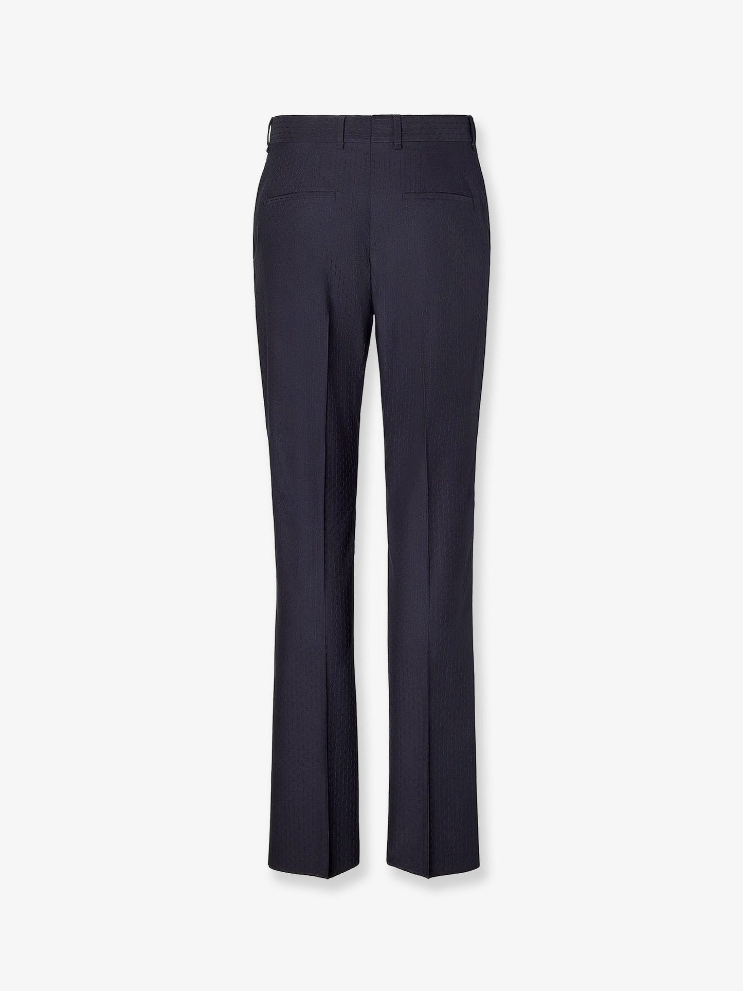 Fendi Men Trousers Wool Tonal Stitching FENDI