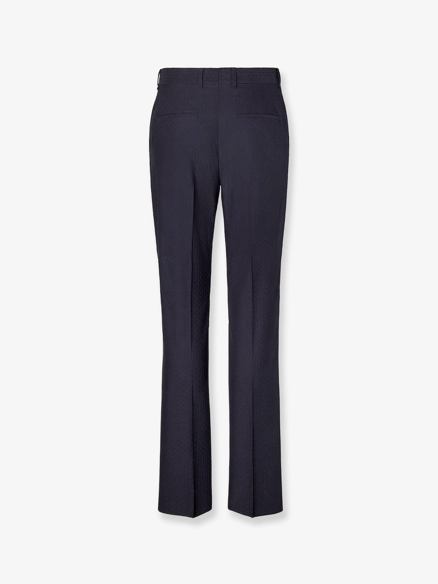 Fendi Men Trousers Wool Tonal Stitching FENDI