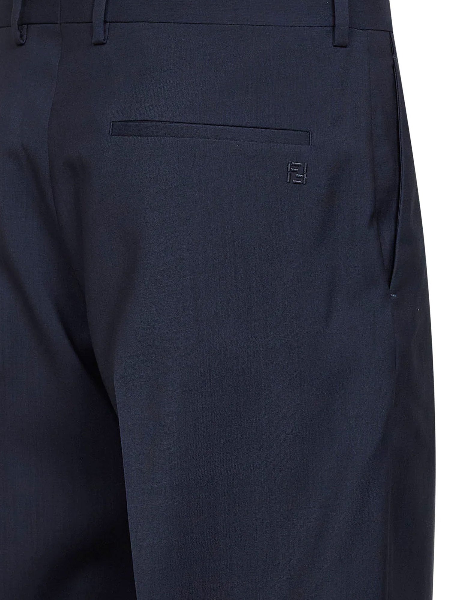 Fendi Men Virgin Wool Trousers FENDI