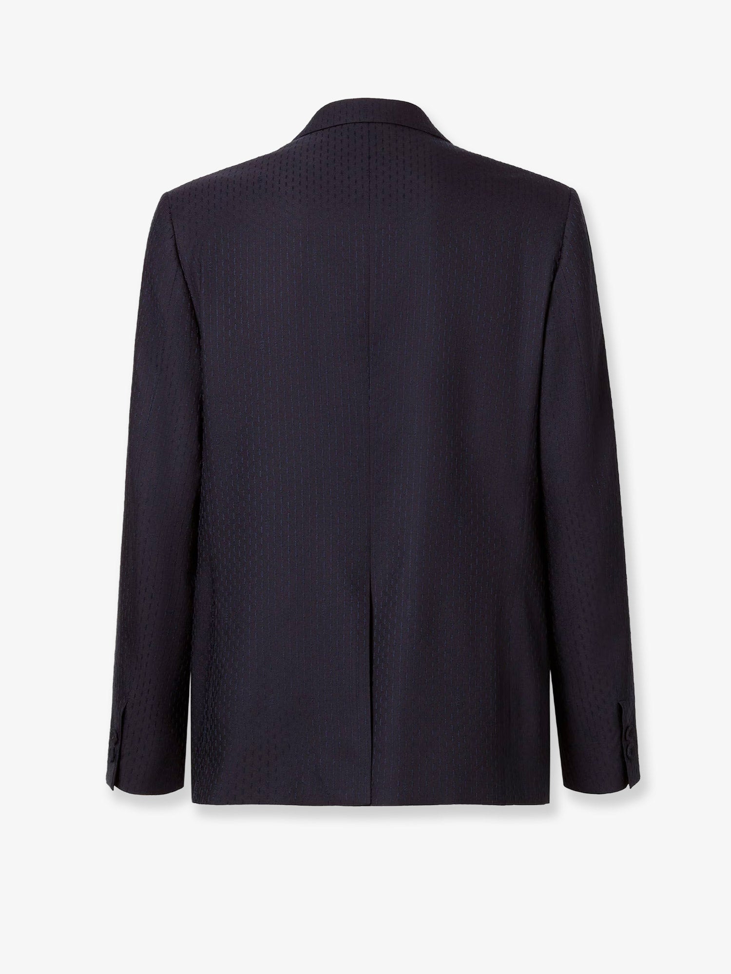 Fendi Men Formal Wool And Cotton Blazer FENDI
