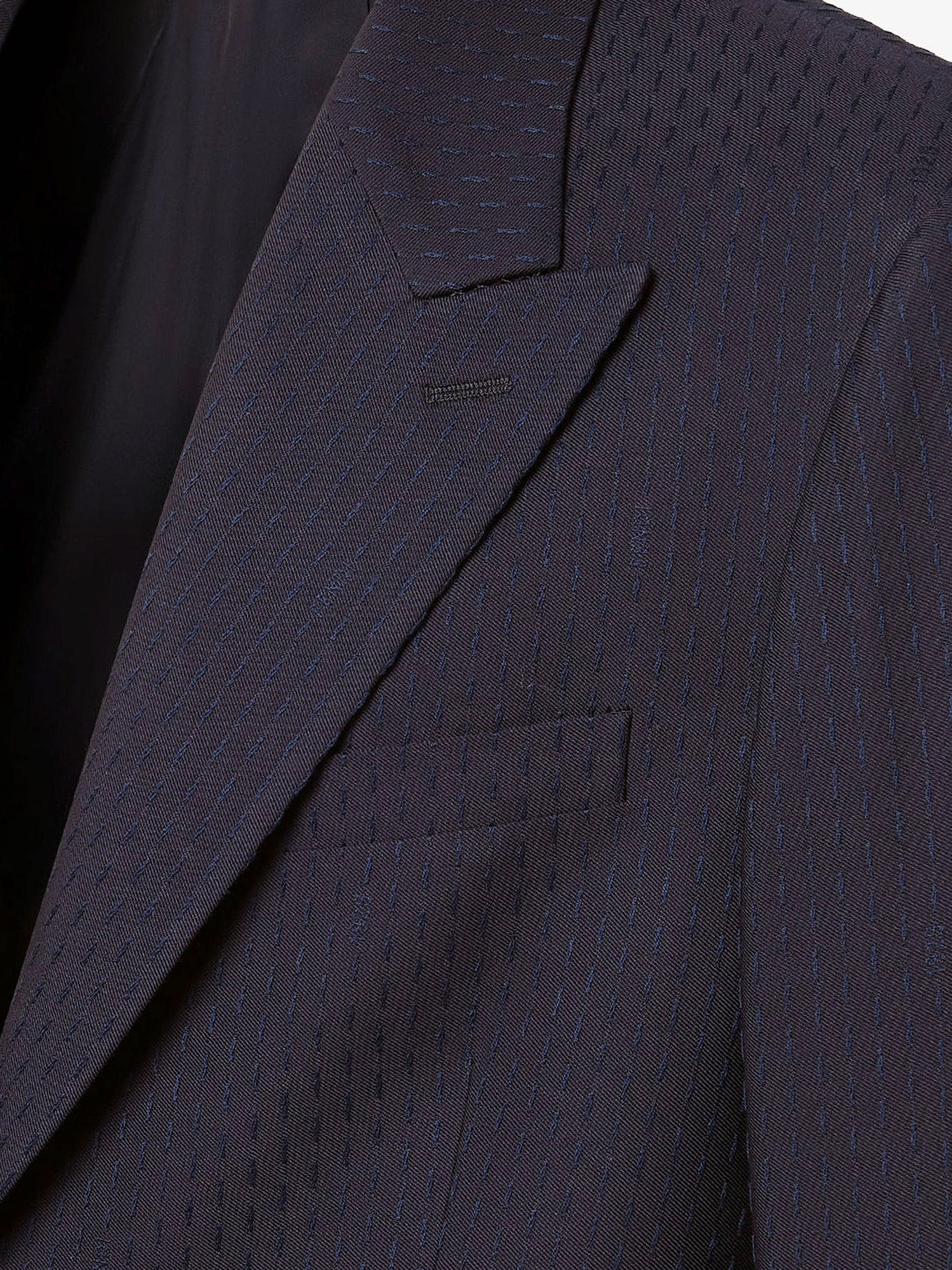 Fendi Men Formal Wool And Cotton Blazer FENDI