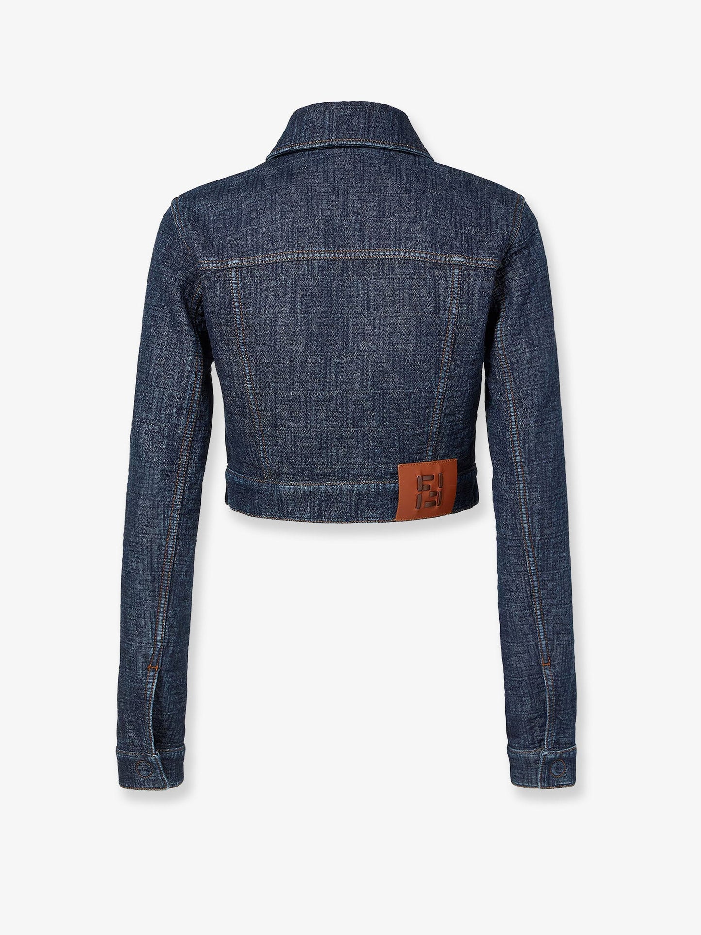 Fendi Women Padded Denim Jacket
