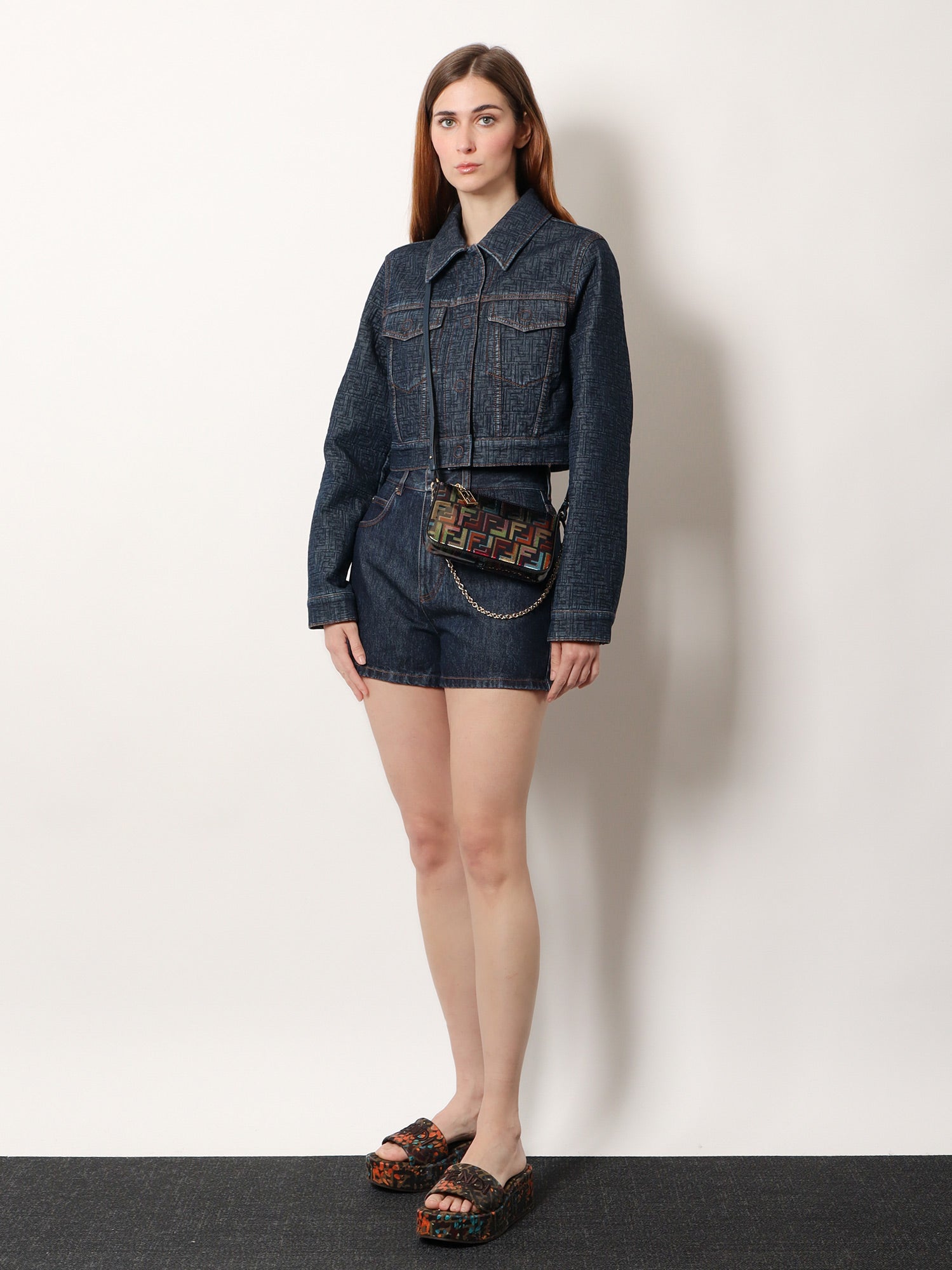 Fendi Women Denim Shorts FENDI