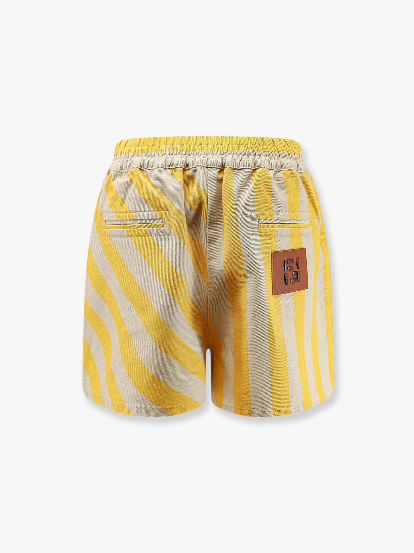 Fendi Women Cotton And Linen Shorts FENDI